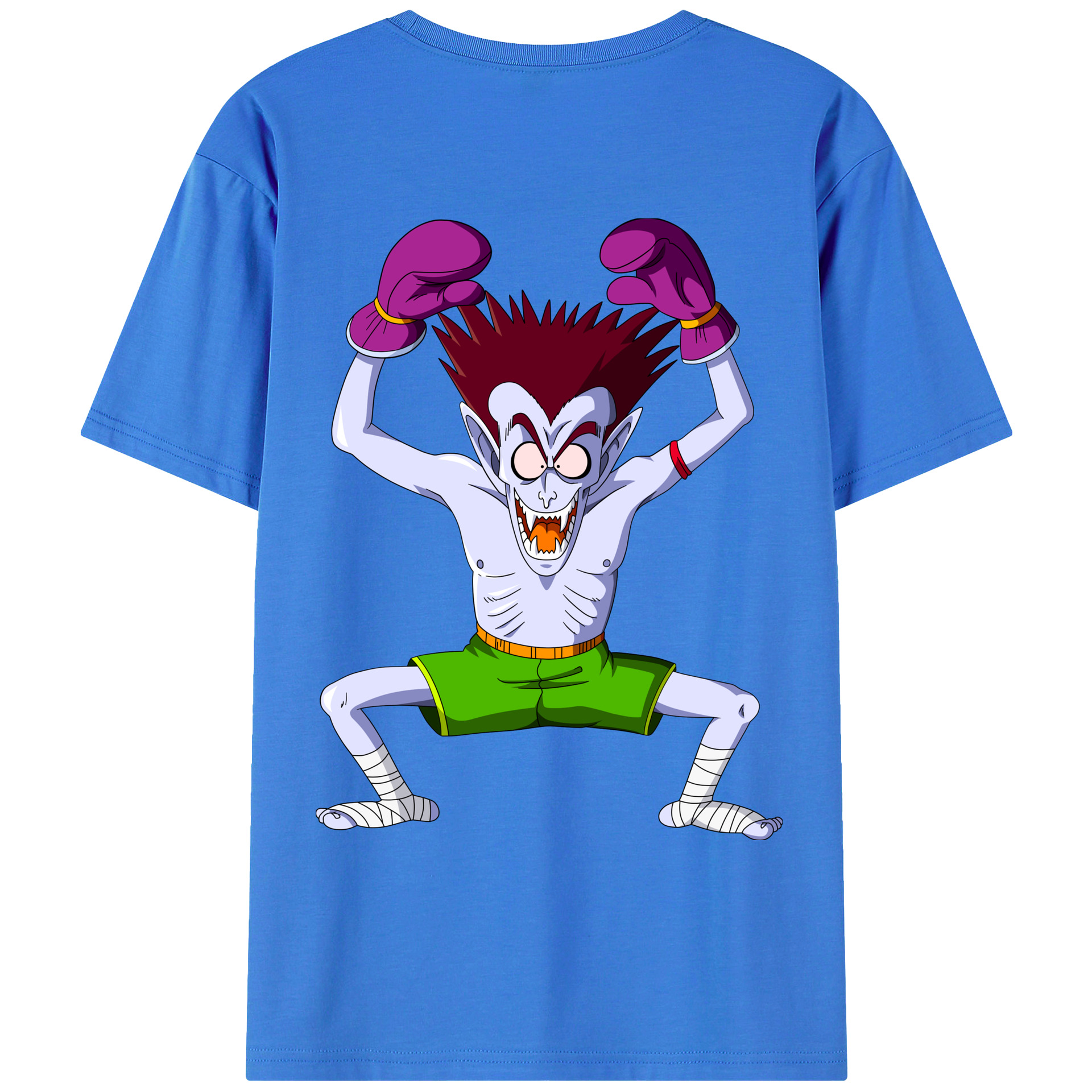（画像用） ドラゴンボール DRAGON BALL 綿100％ メンズ半袖Tシャツ（バックプリント） 通気性