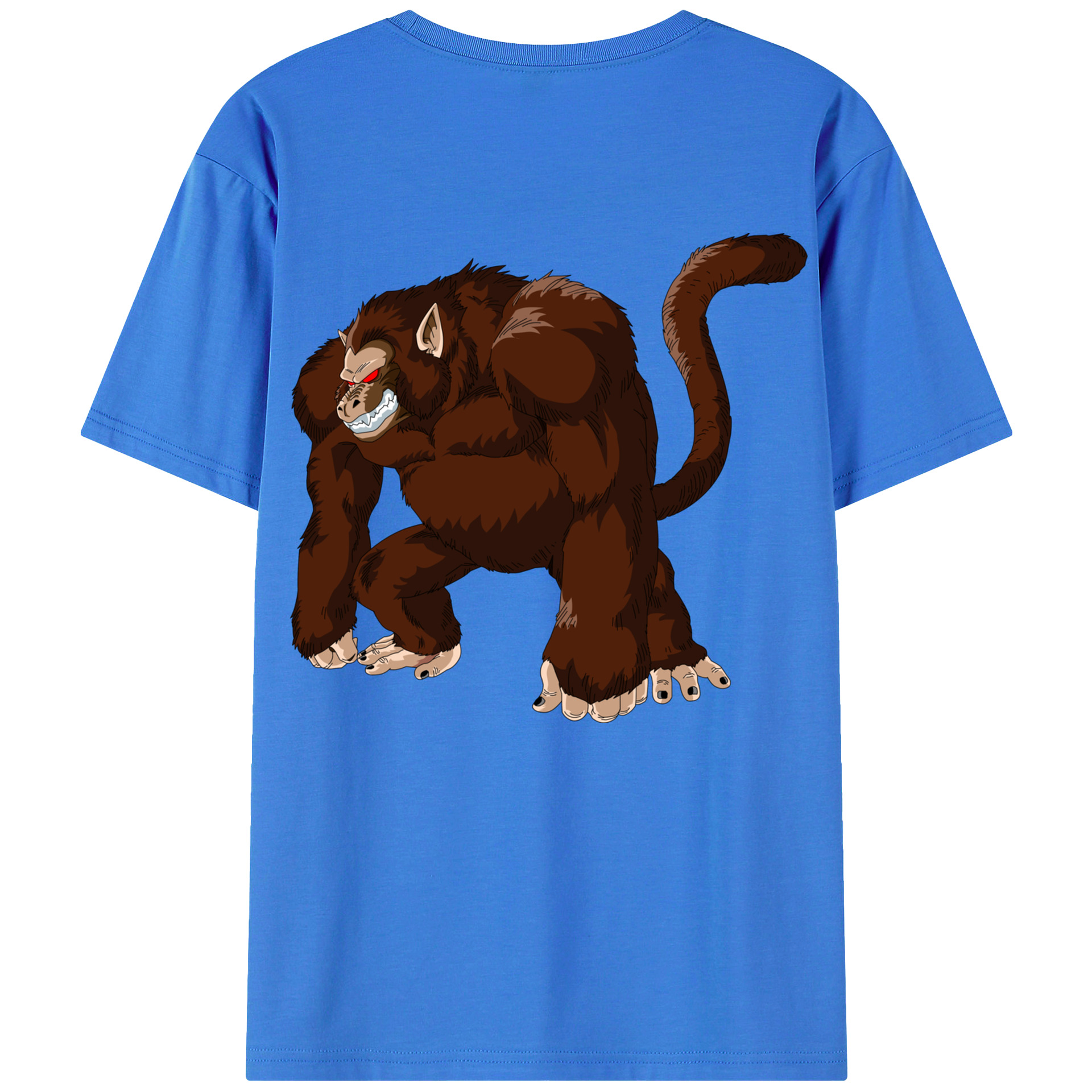 （画像用） ドラゴンボール DRAGON BALL 綿100％ メンズ半袖Tシャツ（バックプリント） 通気性