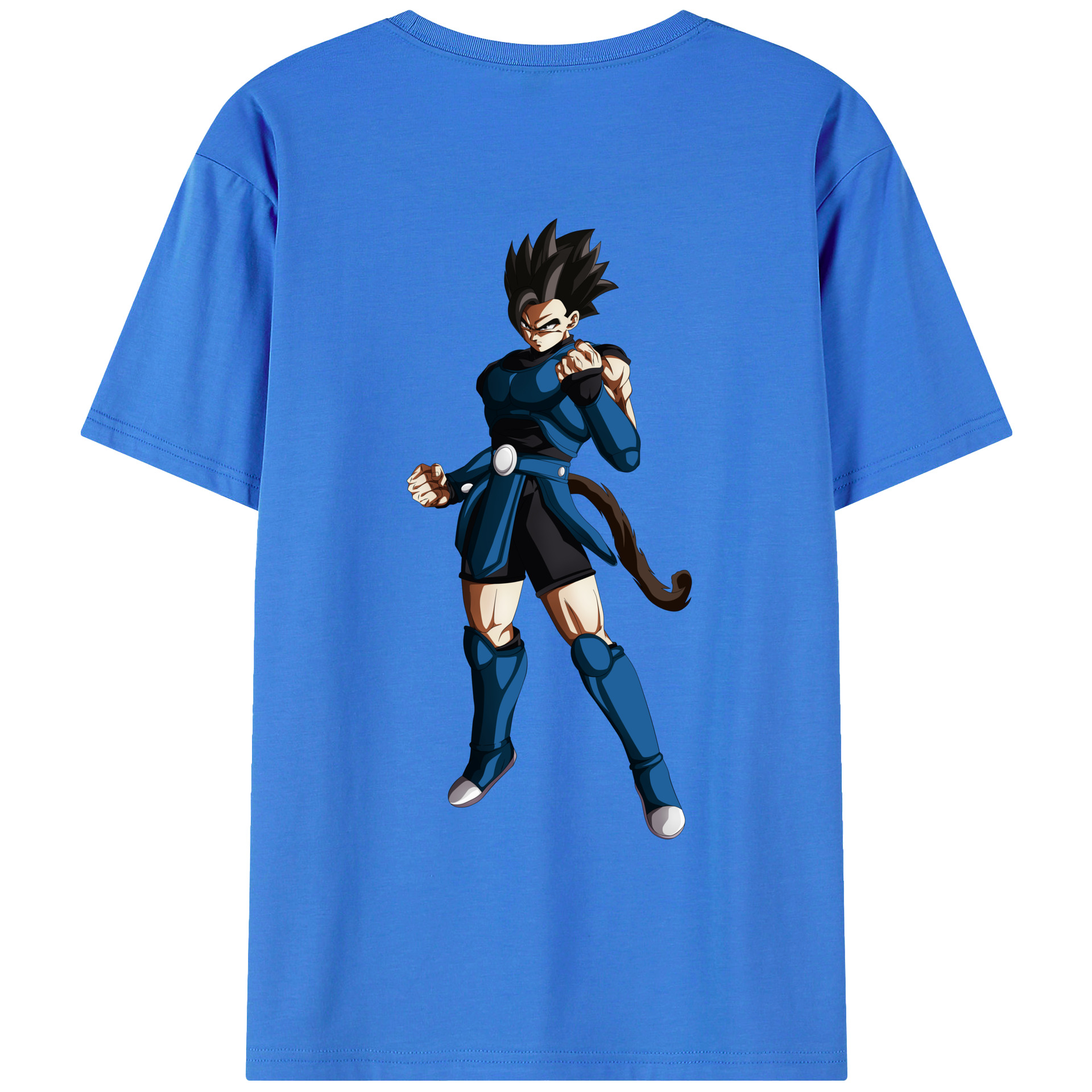 （画像用） ドラゴンボール 孫 悟飯（そんごはん）DRAGON BALL Son Gohan 綿100％ メンズ半袖Tシャツ（バックプリント） 通気性