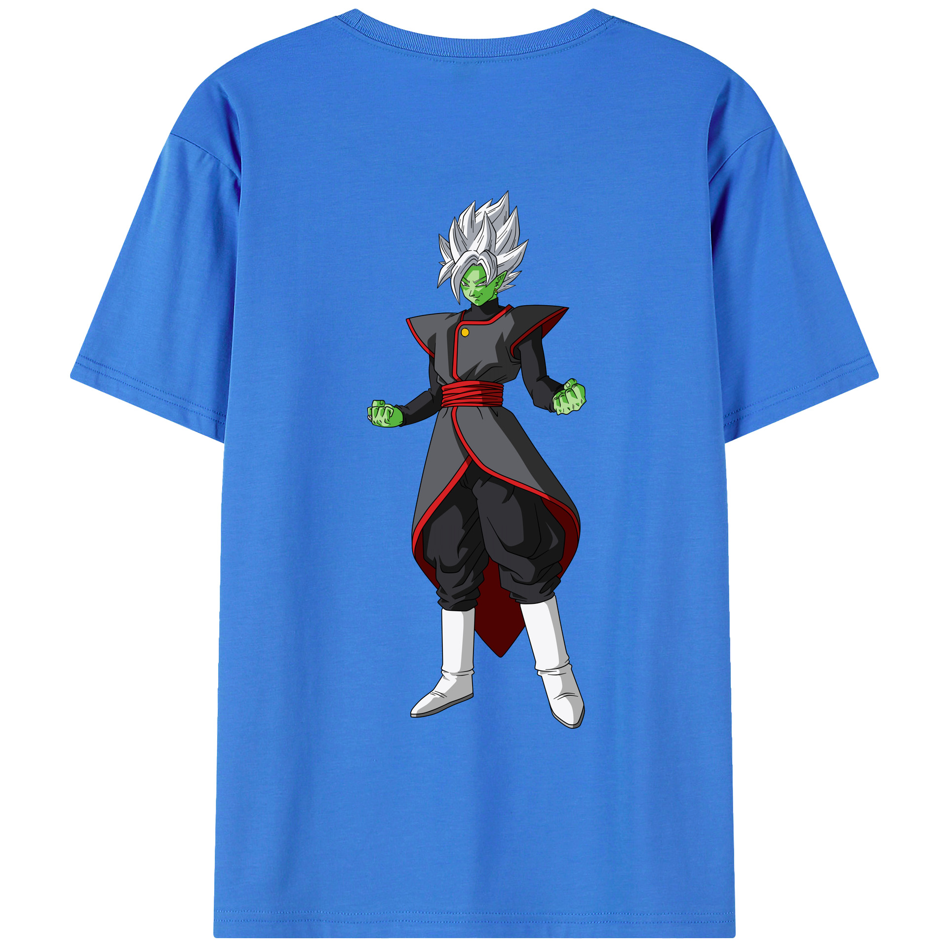 （画像用） ドラゴンボール ベジット DRAGON BALL Vegetto 綿100％ メンズ半袖Tシャツ（バックプリント） 通気性
