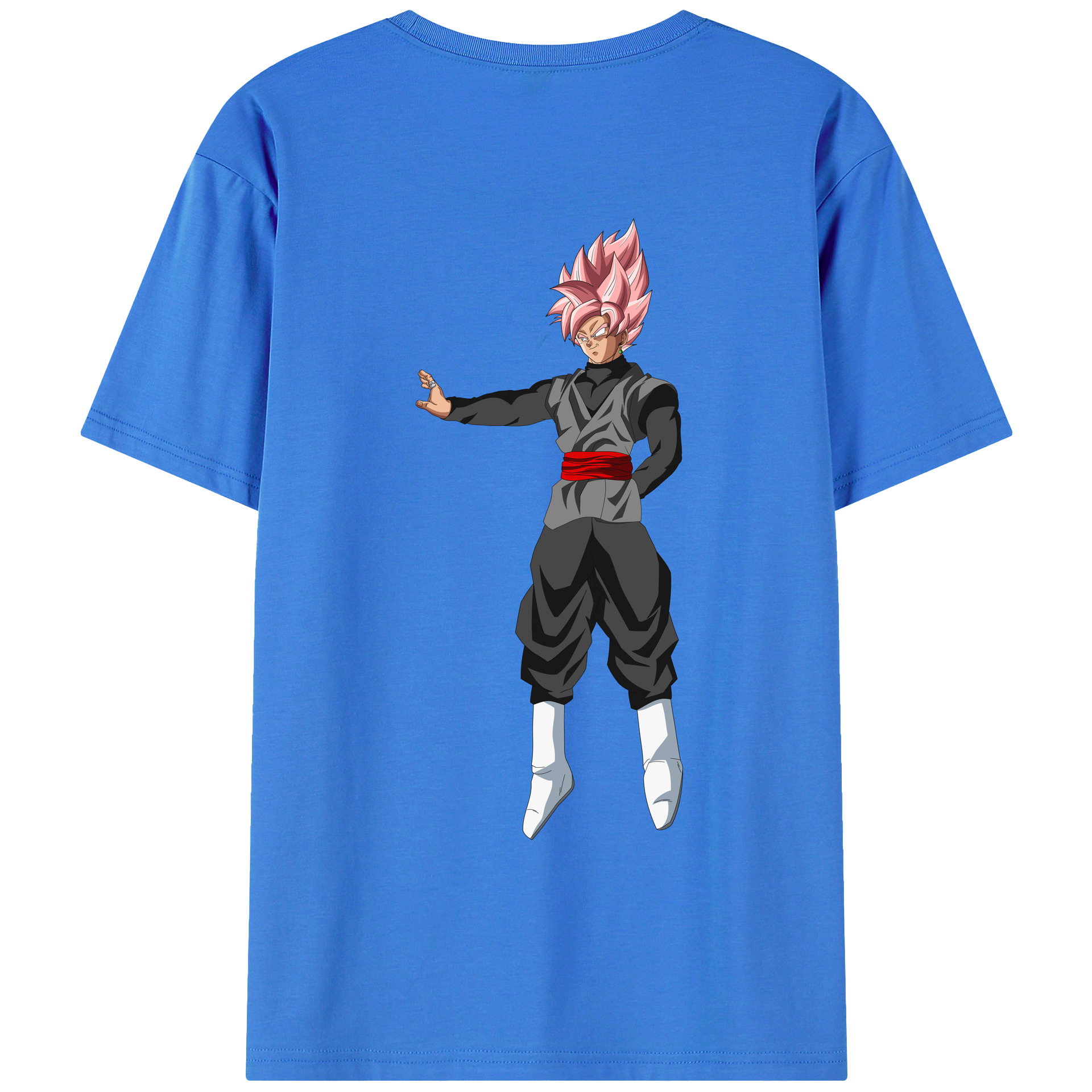 （画像用） ドラゴンボール ベジット DRAGON BALL Vegetto 綿100％ メンズ半袖Tシャツ（バックプリント） 通気性