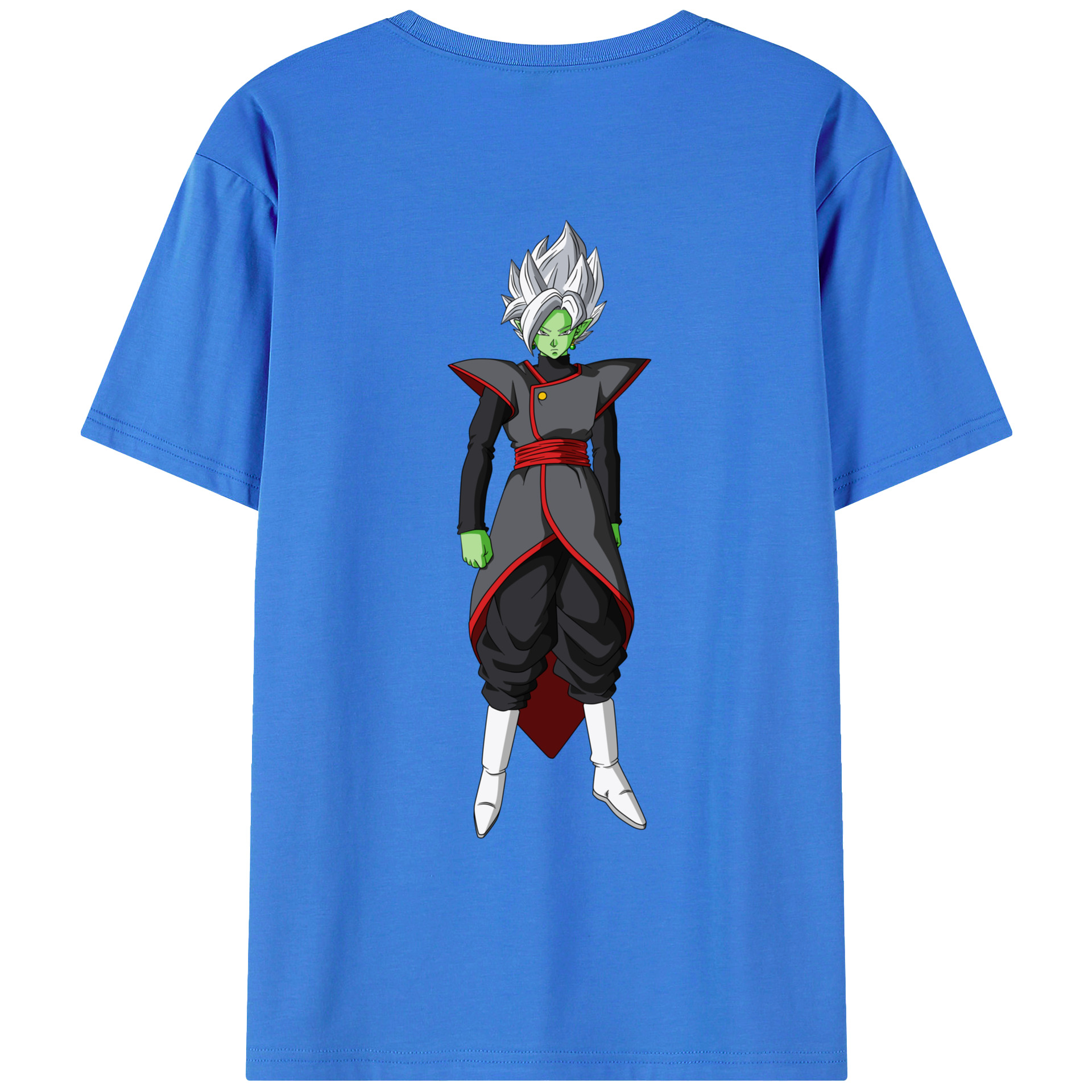 （画像用） ドラゴンボール ベジット DRAGON BALL Vegetto 綿100％ メンズ半袖Tシャツ（バックプリント） 通気性