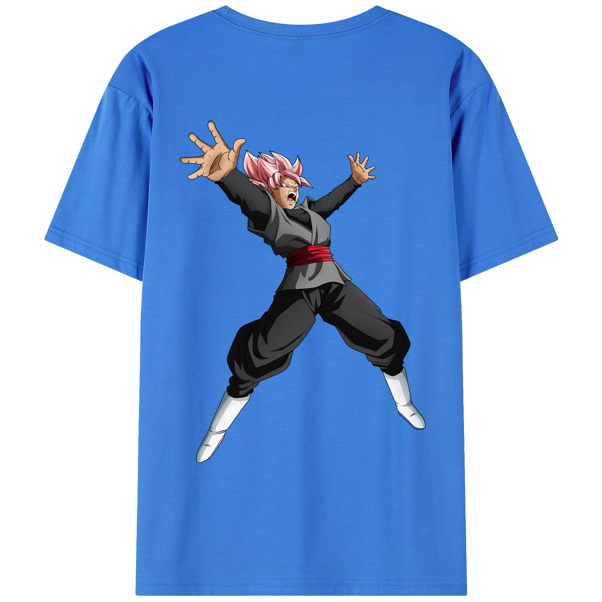 （画像用） ドラゴンボール ベジット DRAGON BALL Vegetto 綿100％ メンズ半袖Tシャツ（バックプリント） 通気性
