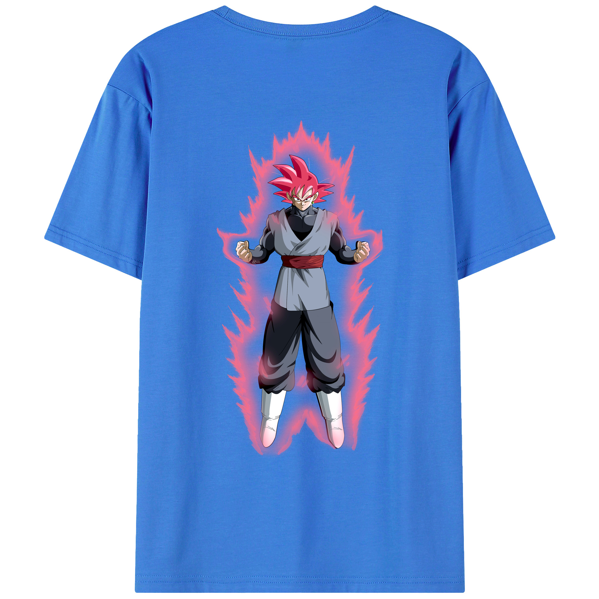 （画像用） ドラゴンボール ベジット DRAGON BALL Vegetto 綿100％ メンズ半袖Tシャツ（バックプリント） 通気性