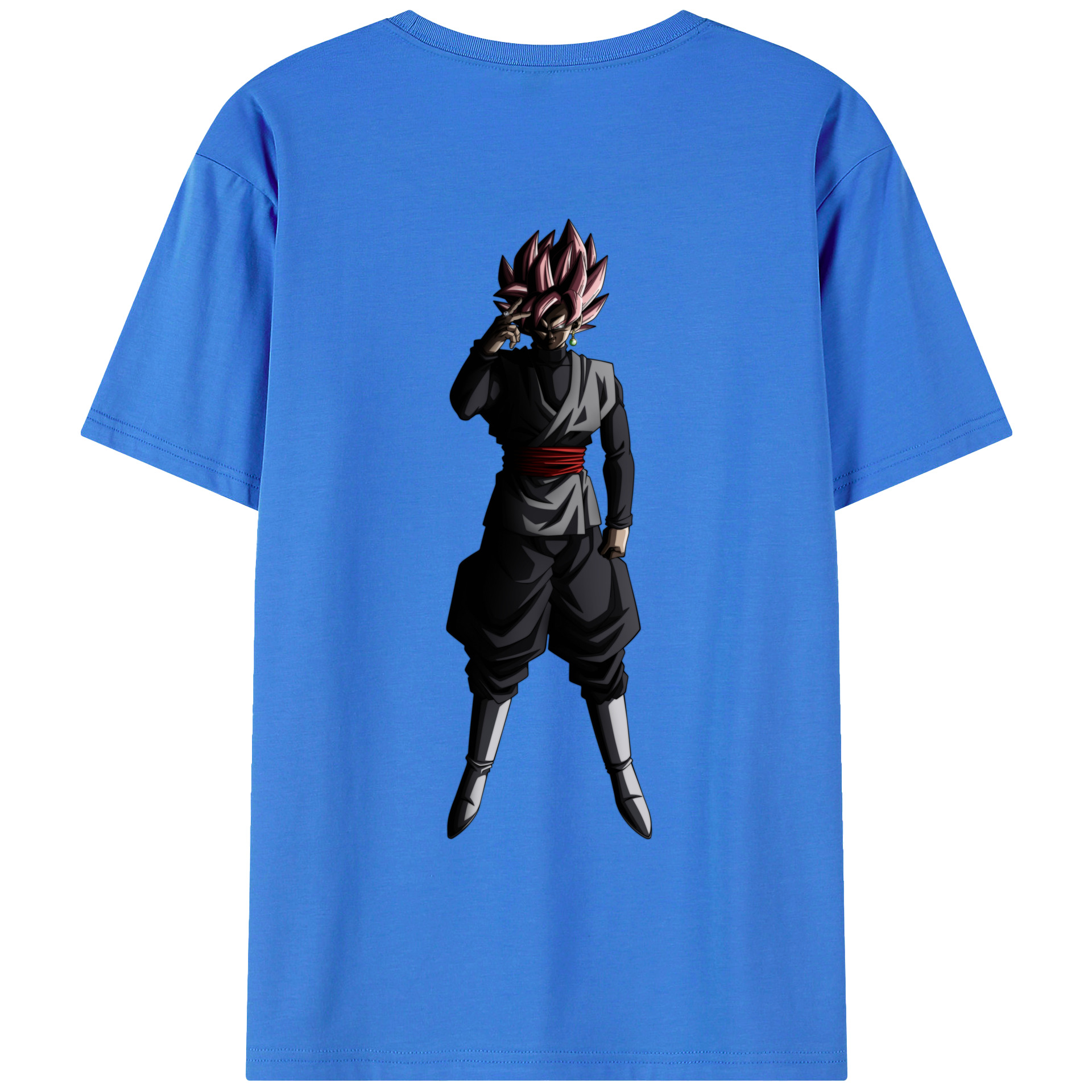 （画像用） ドラゴンボール ベジット DRAGON BALL Vegetto 綿100％ メンズ半袖Tシャツ（バックプリント） 通気性
