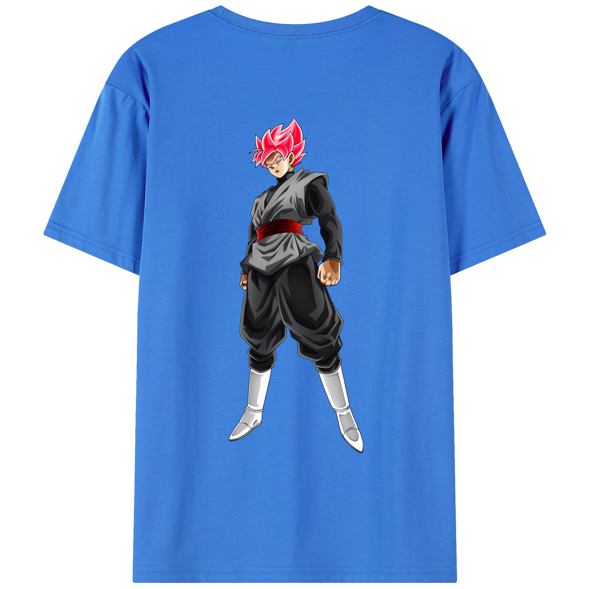 （画像用） ドラゴンボール ベジット DRAGON BALL Vegetto 綿100％ メンズ半袖Tシャツ（バックプリント） 通気性