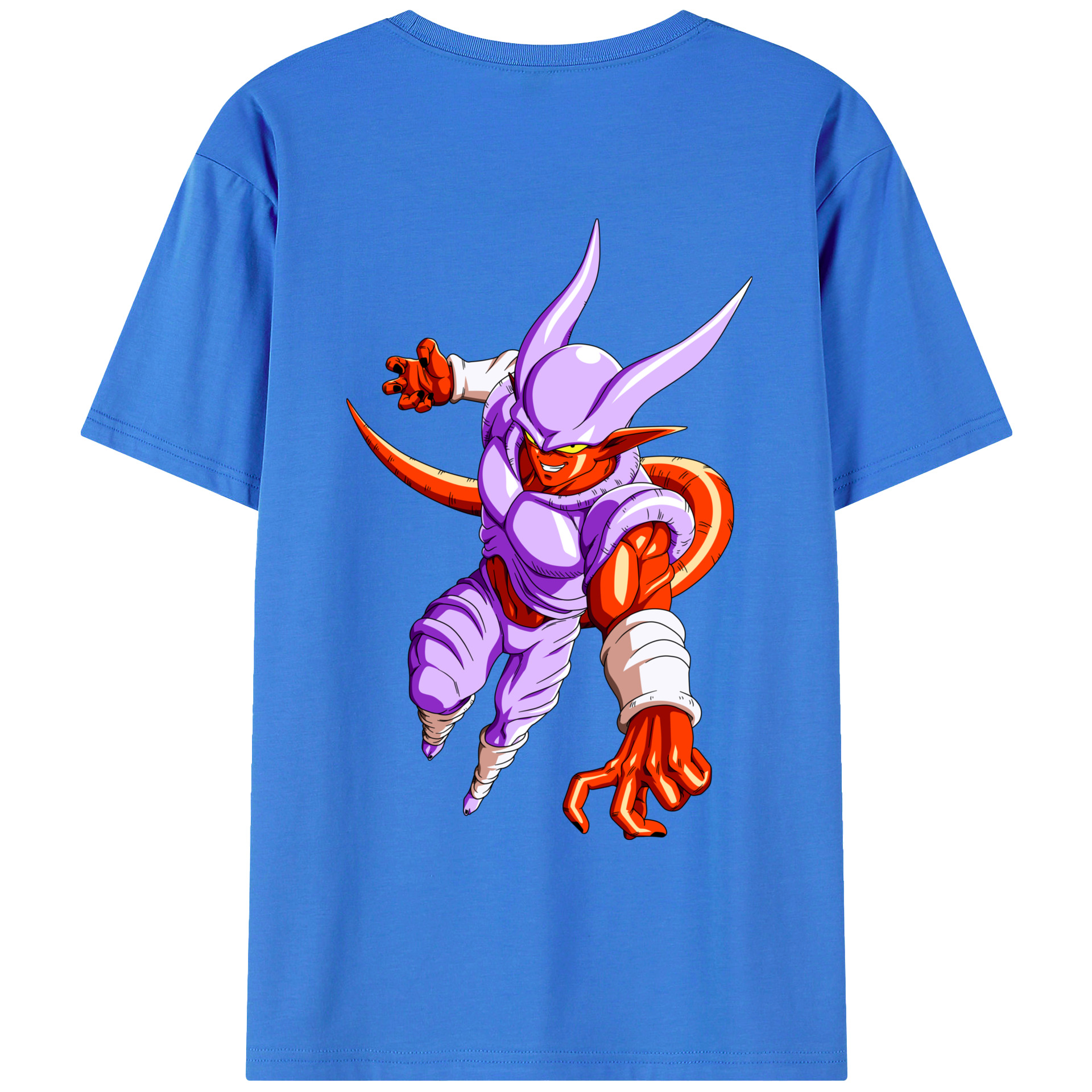 （画像用） ドラゴンボール ジャネンバ DRAGON BALL Janemba 綿100％ メンズ半袖Tシャツ（バックプリント） 通気性