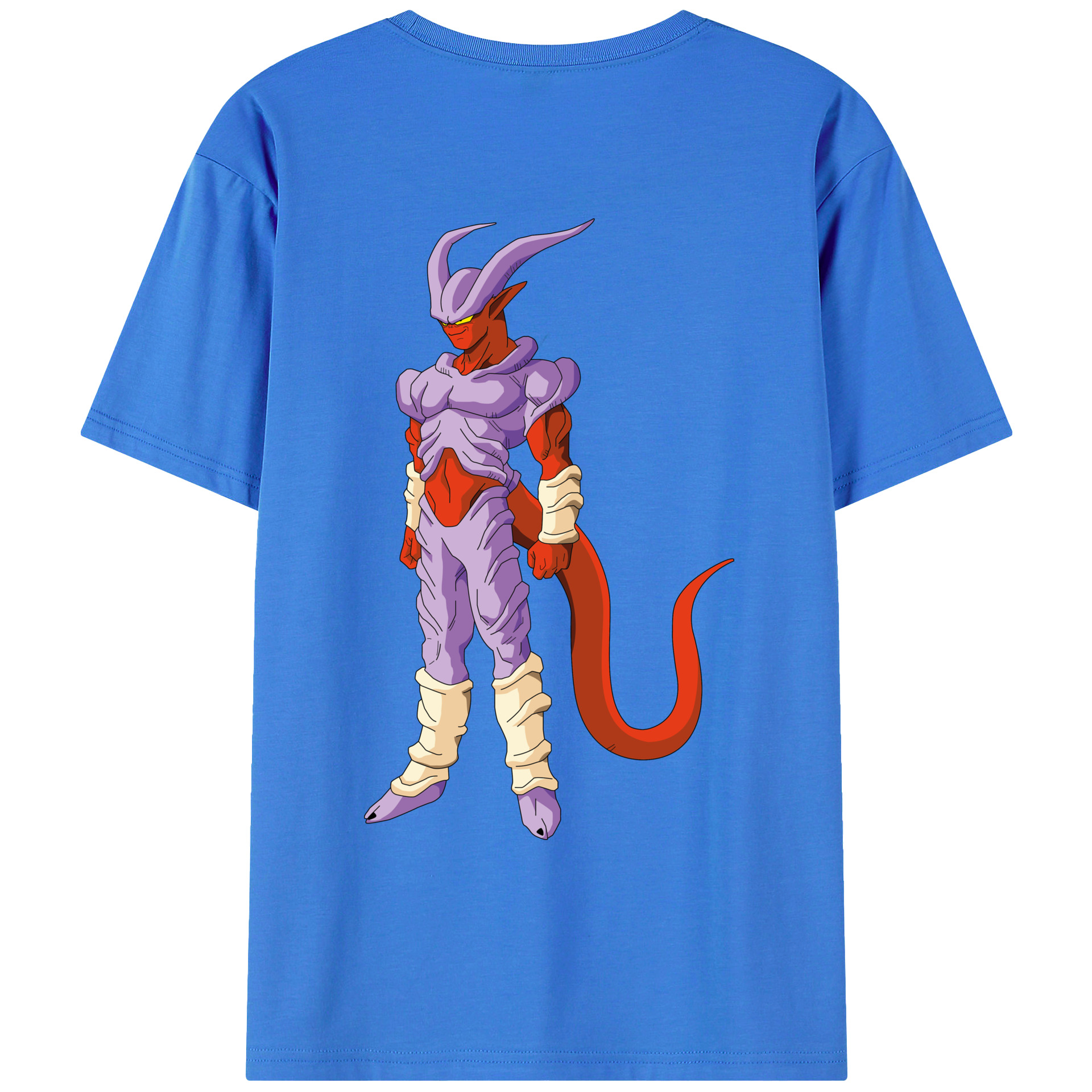 （画像用） ドラゴンボール ジャネンバ DRAGON BALL Janemba 綿100％ メンズ半袖Tシャツ（バックプリント） 通気性