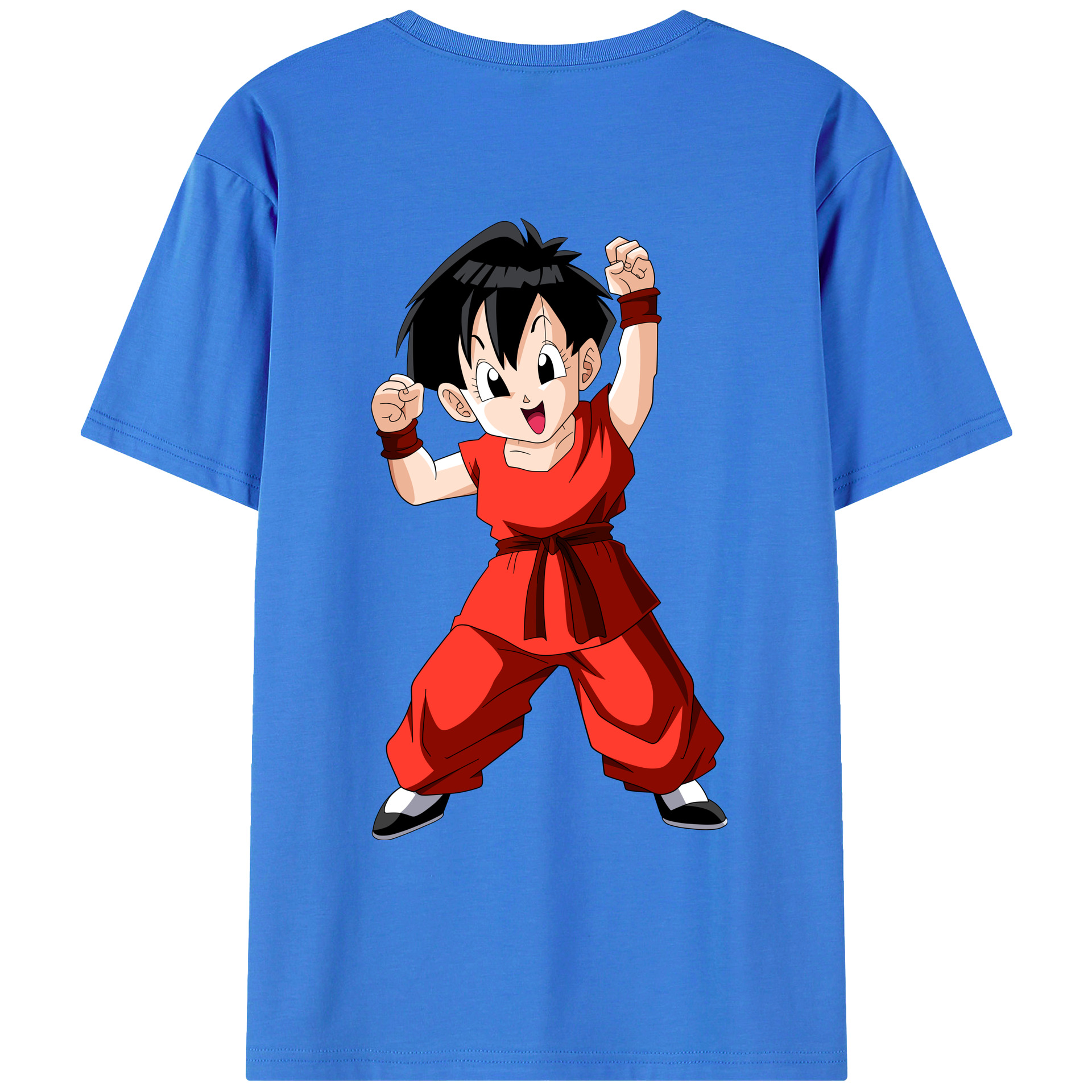（画像用） ドラゴンボール パン DRAGON BALL Pan 綿100％ メンズ半袖Tシャツ（バックプリント） 通気性
