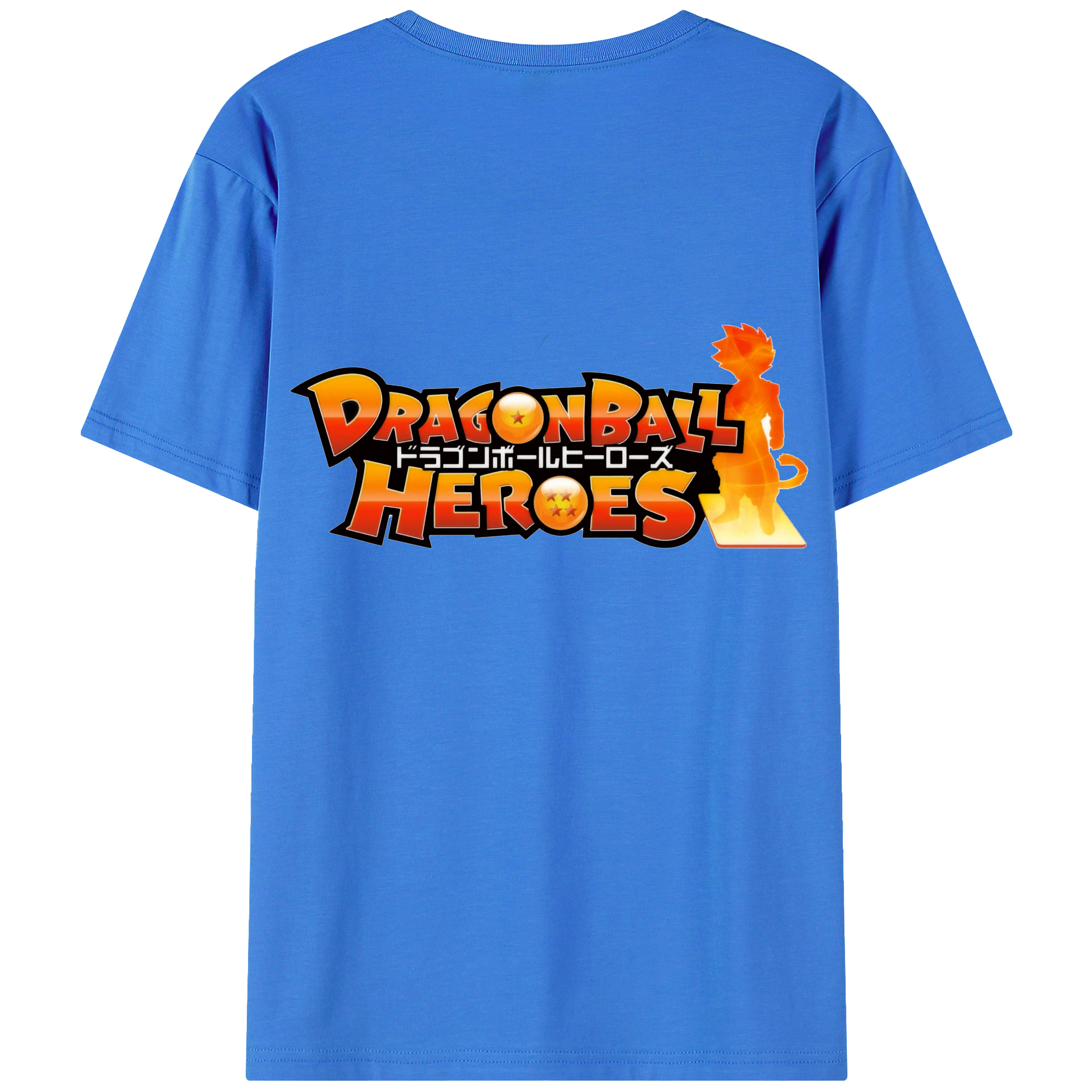 （画像用） ドラゴンボール DRAGON BALL 綿100％ メンズ半袖Tシャツ（バックプリント） 通気性