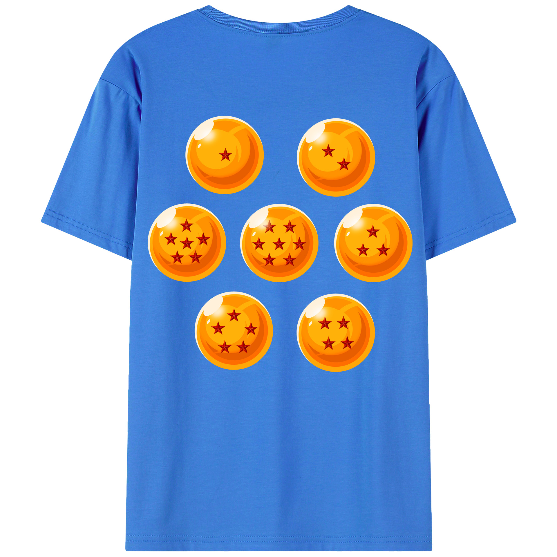 （画像用） ドラゴンボール DRAGON BALL 綿100％ メンズ半袖Tシャツ（バックプリント） 通気性