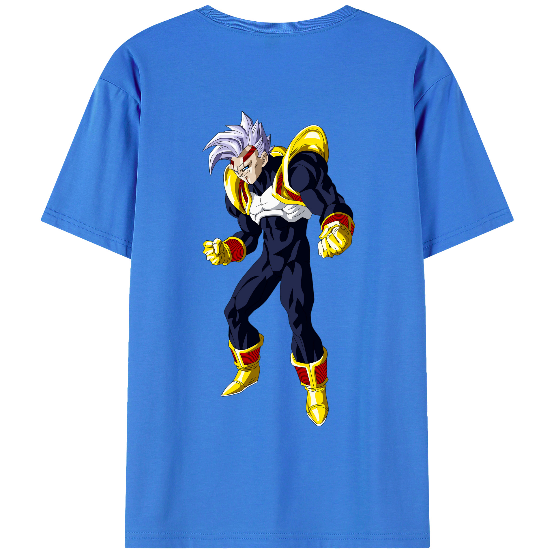 （画像用） ドラゴンボール DRAGON BALL 綿100％ メンズ半袖Tシャツ（バックプリント） 通気性