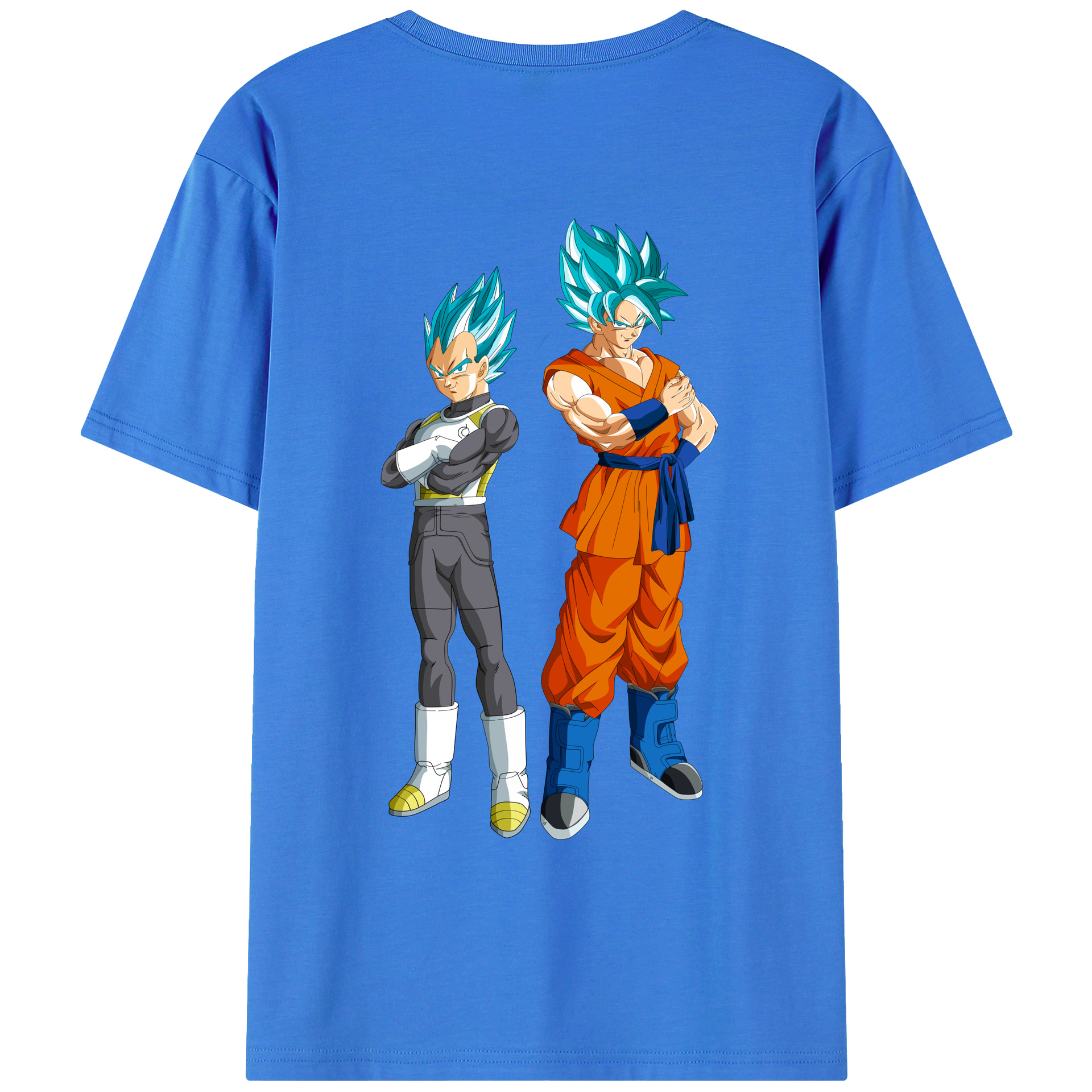 （画像用） ドラゴンボール DRAGON BALL 綿100％ メンズ半袖Tシャツ（バックプリント） 通気性