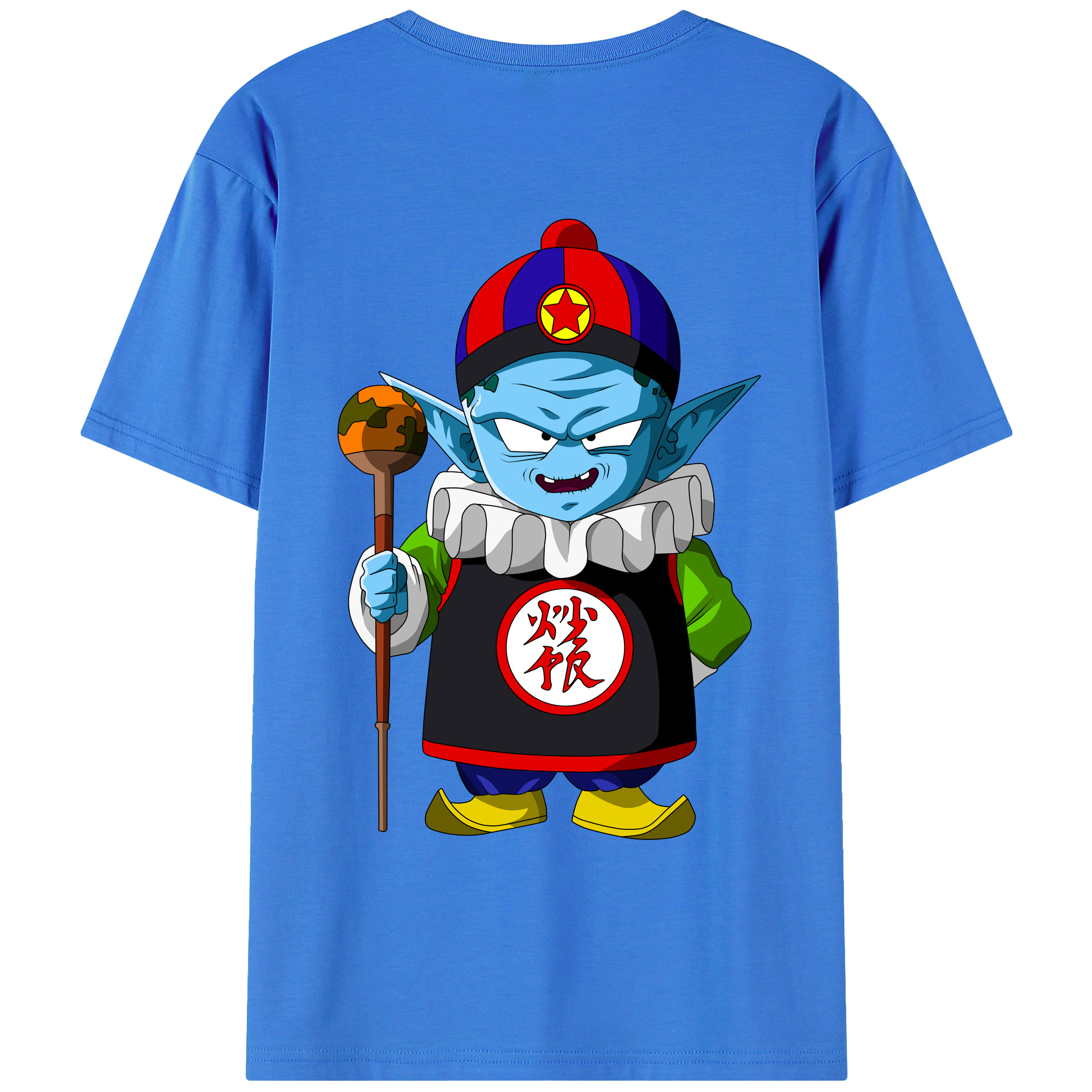 （画像用） ドラゴンボール DRAGON BALL 綿100％ メンズ半袖Tシャツ（バックプリント） 通気性