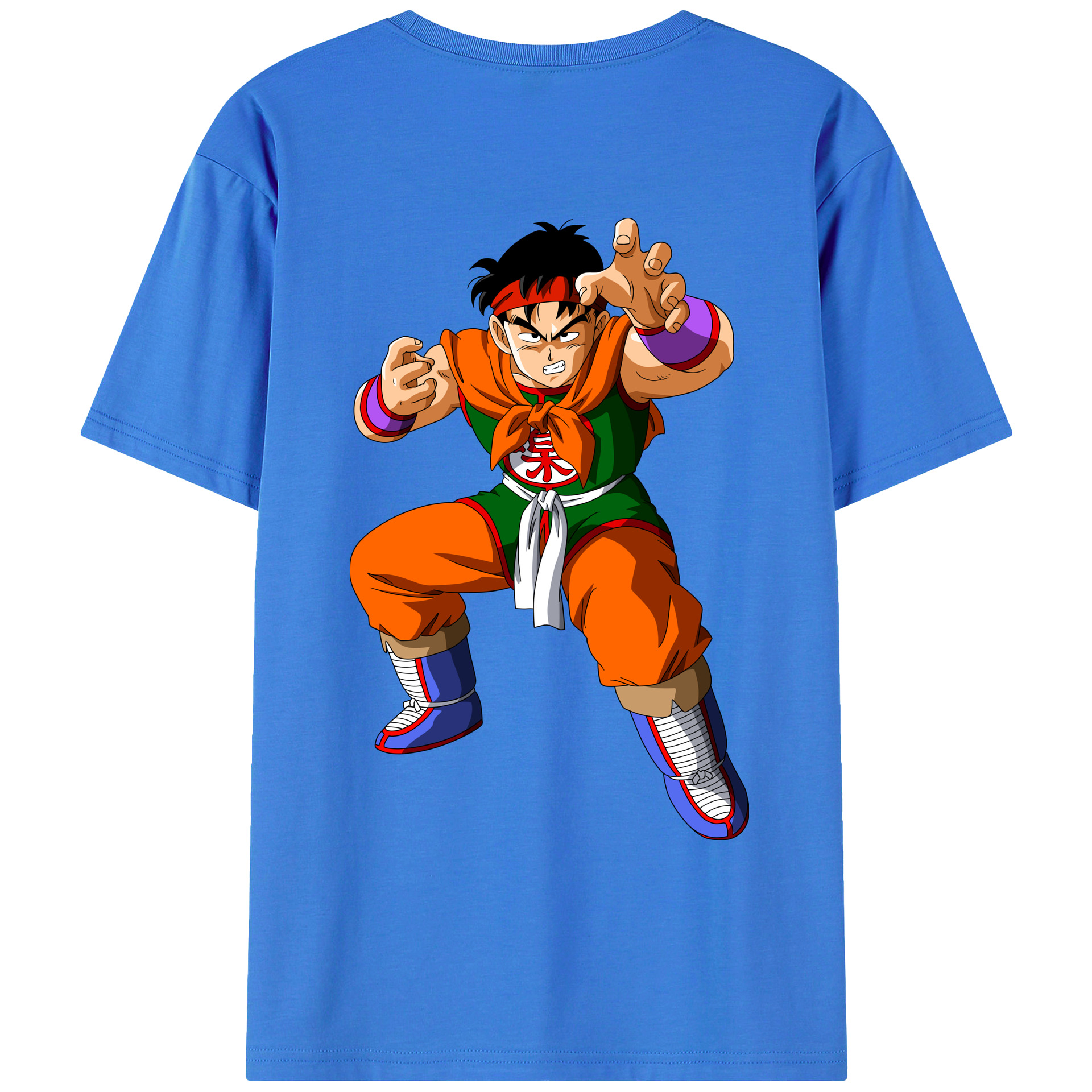 （画像用） ドラゴンボール DRAGON BALL 綿100％ メンズ半袖Tシャツ（バックプリント） 通気性
