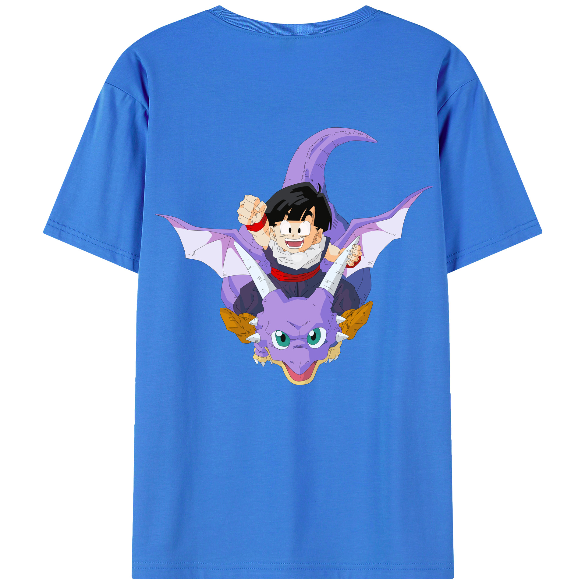 （画像用） ドラゴンボール DRAGON BALL 綿100％ メンズ半袖Tシャツ（バックプリント） 通気性
