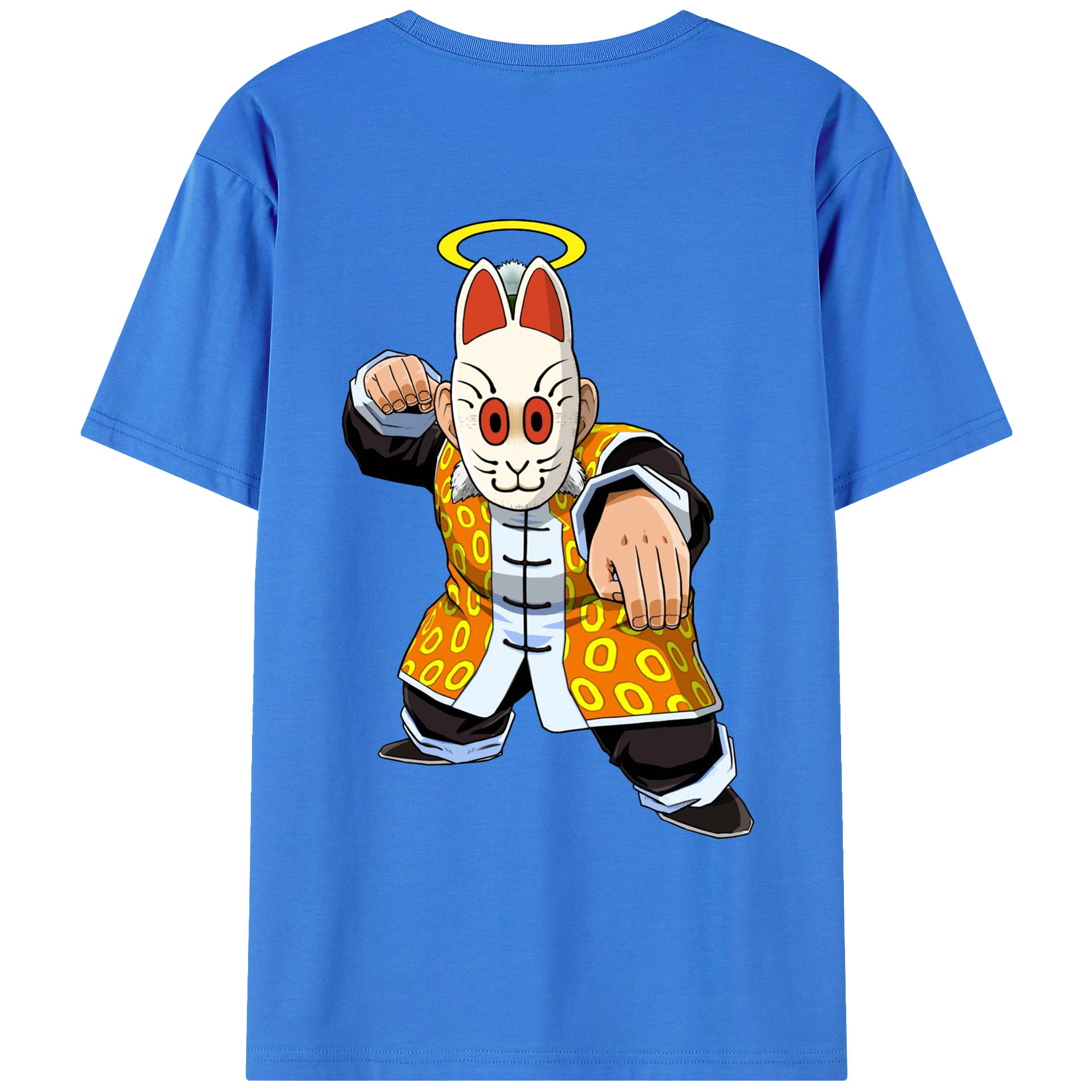 （画像用） ドラゴンボール DRAGON BALL 綿100％ メンズ半袖Tシャツ（バックプリント） 通気性
