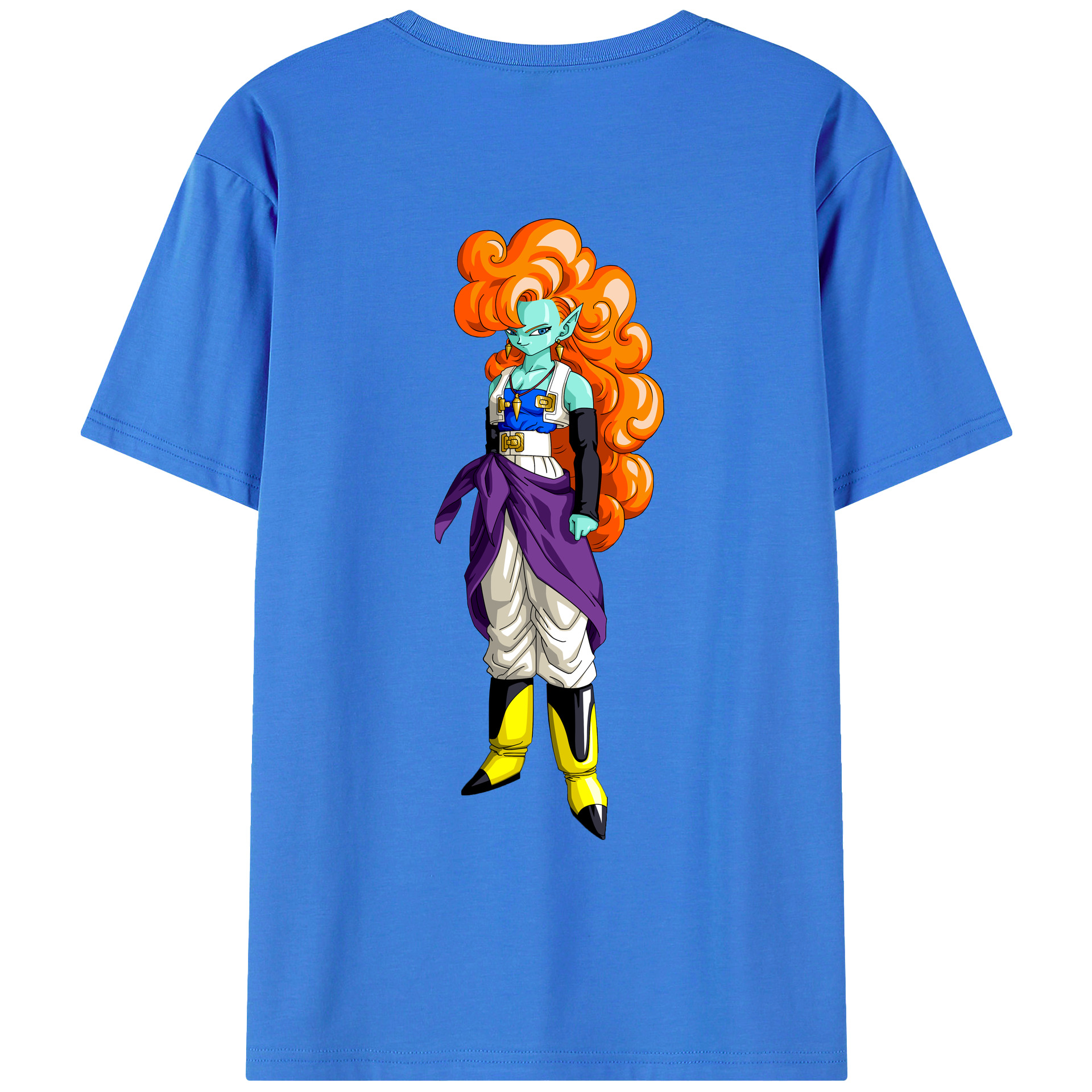 （画像用） ドラゴンボール DRAGON BALL 綿100％ メンズ半袖Tシャツ（バックプリント） 通気性