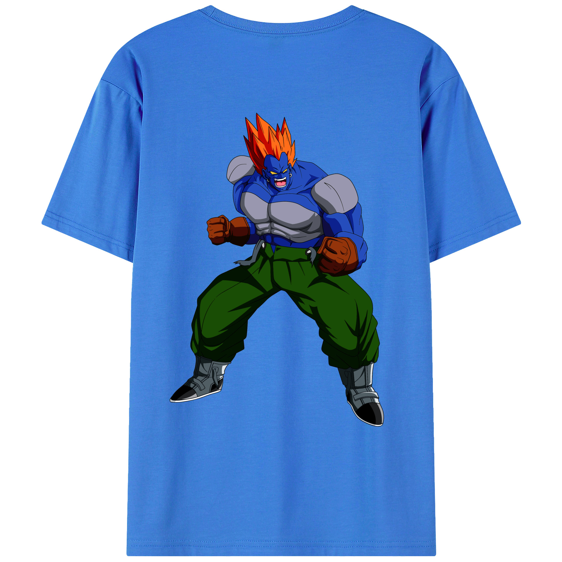 （画像用） ドラゴンボール DRAGON BALL 綿100％ メンズ半袖Tシャツ（バックプリント） 通気性