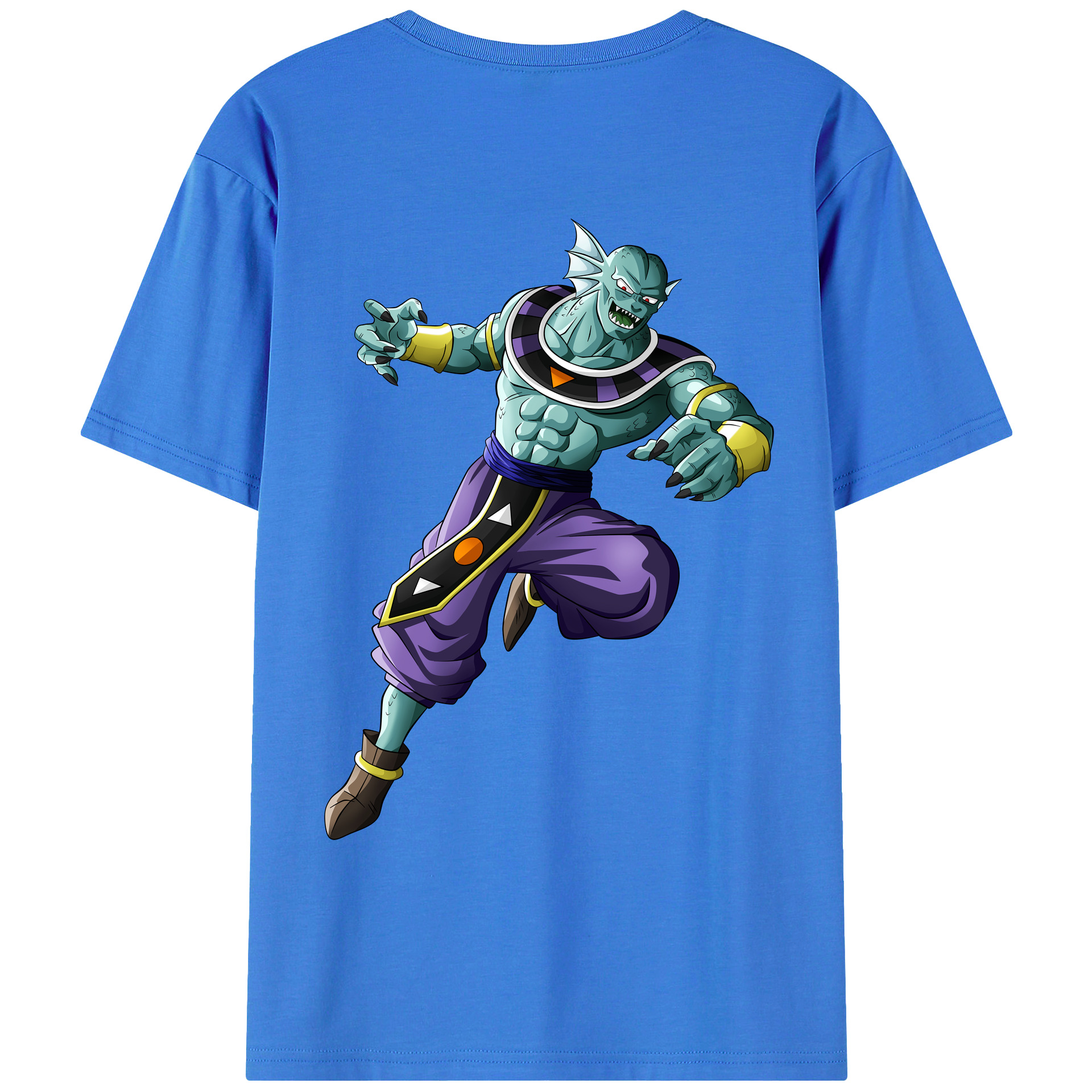 （画像用） ドラゴンボール DRAGON BALL 綿100％ メンズ半袖Tシャツ（バックプリント） 通気性