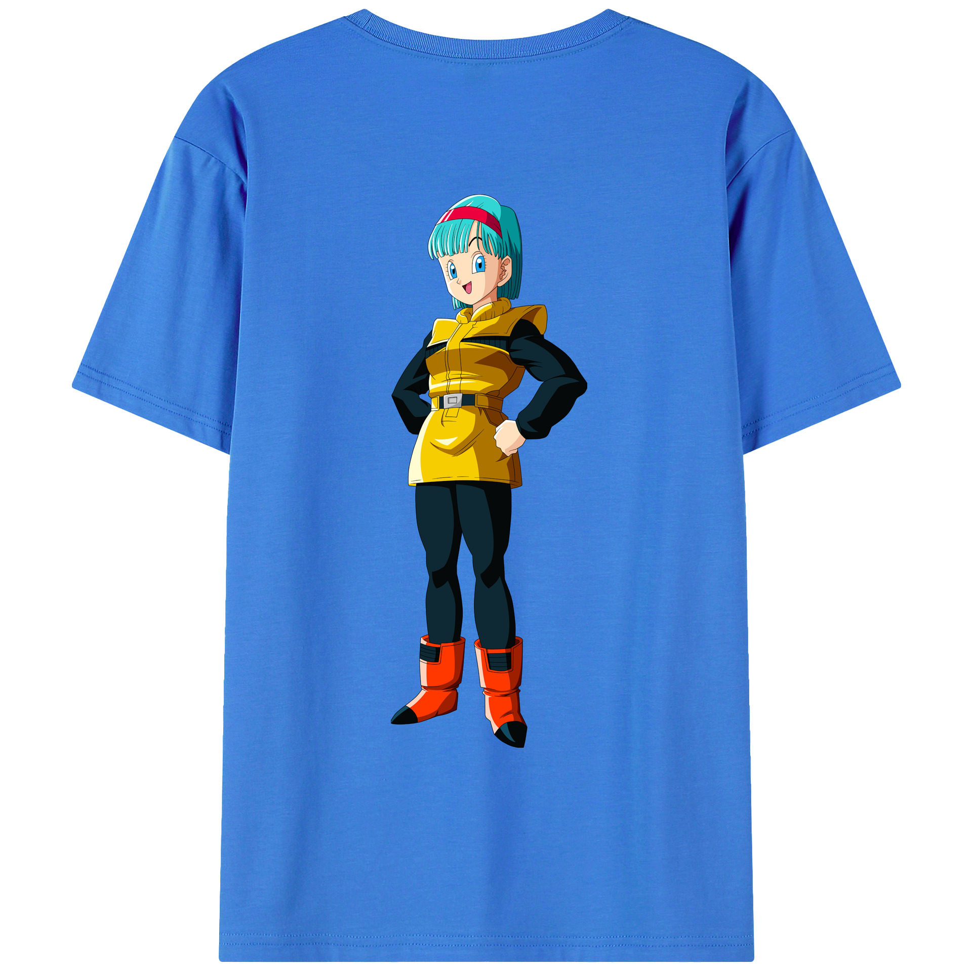 （画像用） ドラゴンボール DRAGON BALL 綿100％ メンズ半袖Tシャツ（バックプリント） 通気性