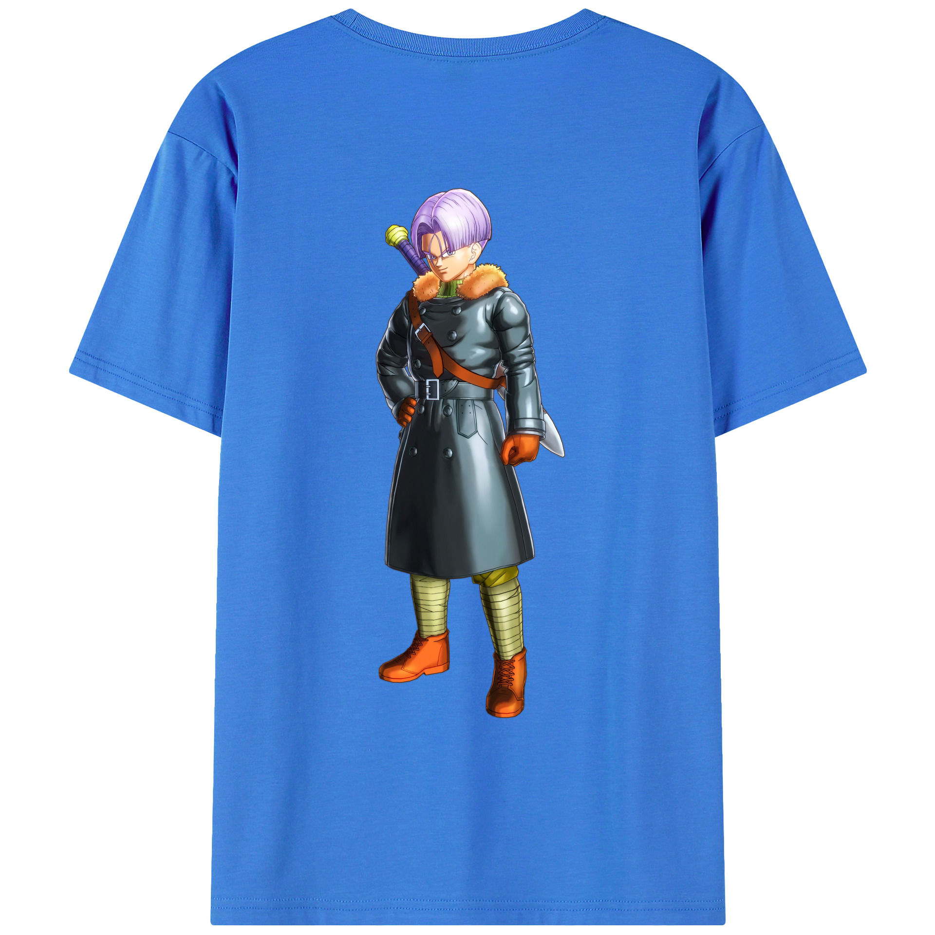 （画像用） ドラゴンボール DRAGON BALL 綿100％ メンズ半袖Tシャツ（バックプリント） 通気性