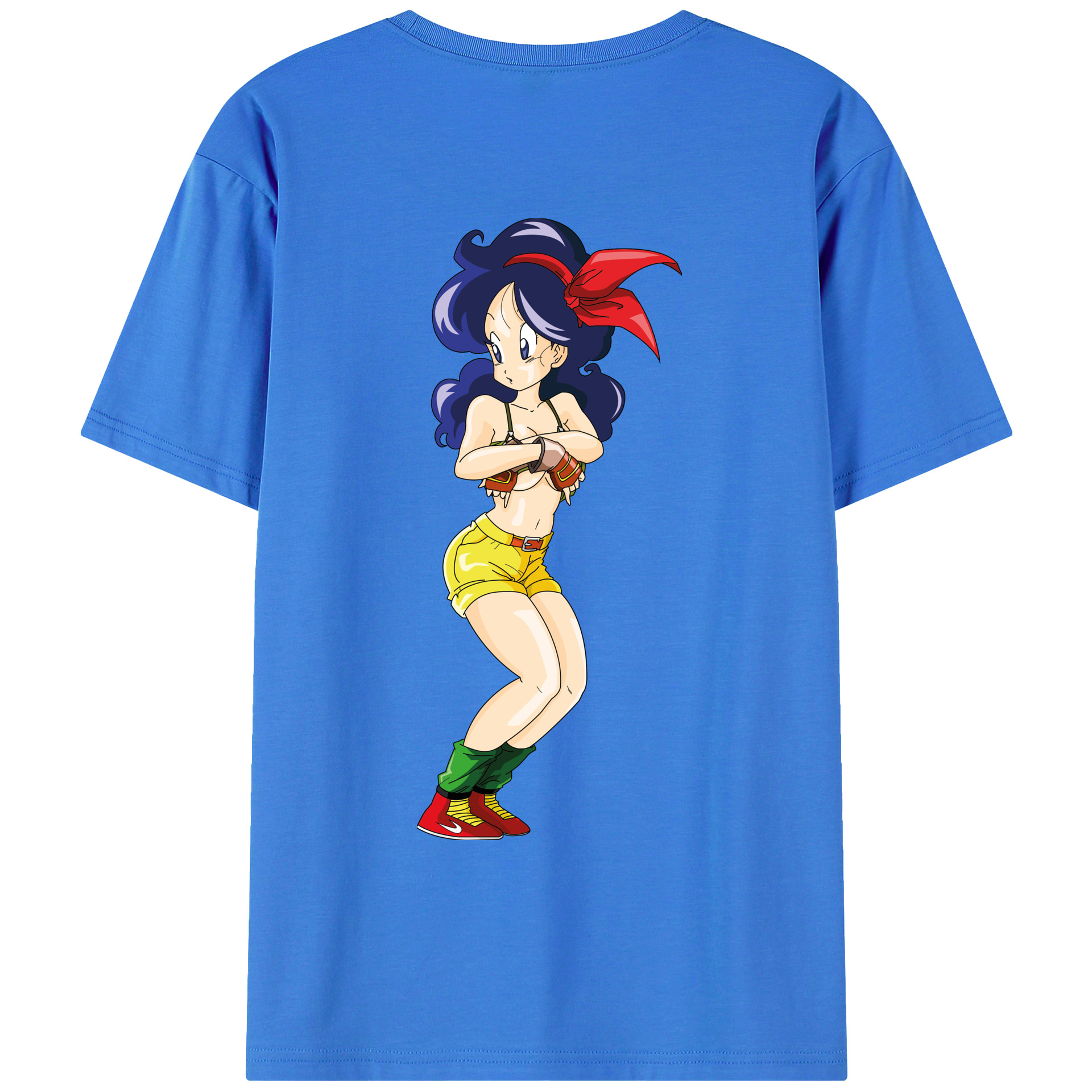 （画像用） ドラゴンボール DRAGON BALL 綿100％ メンズ半袖Tシャツ（バックプリント） 通気性