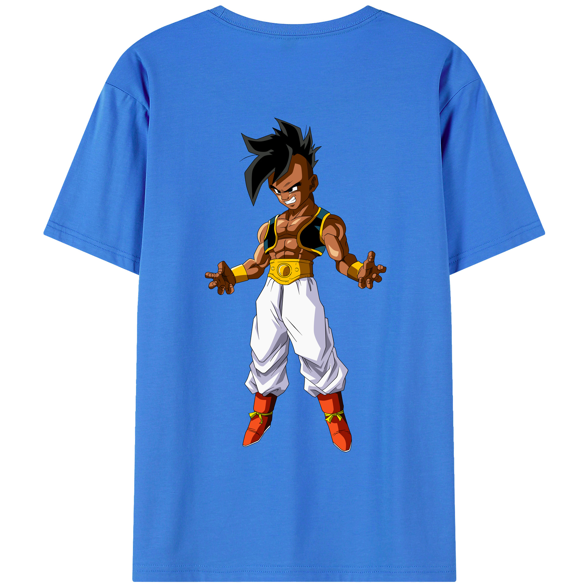 （画像用） ドラゴンボール DRAGON BALL 綿100％ メンズ半袖Tシャツ（バックプリント） 通気性
