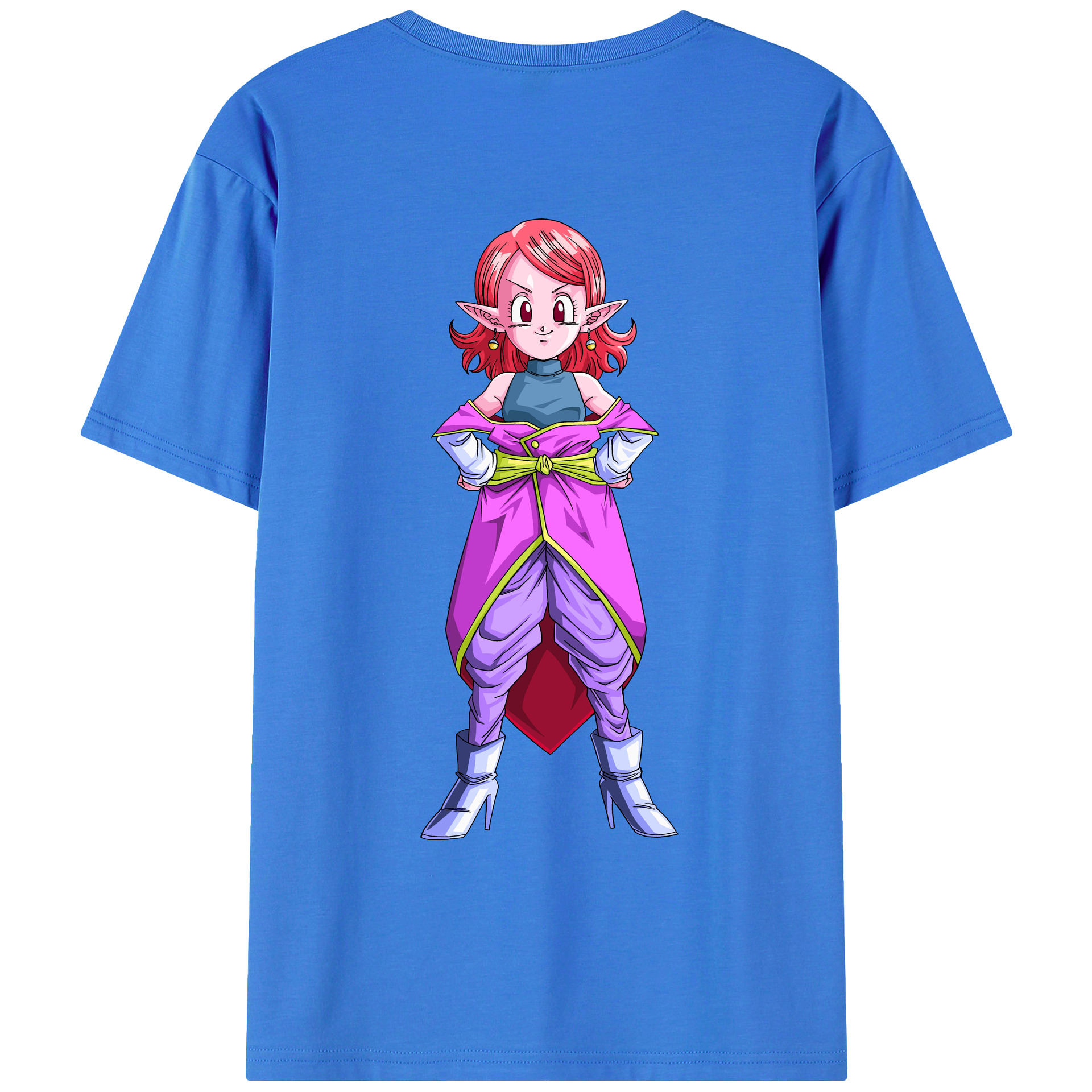 （画像用） ドラゴンボール DRAGON BALL 綿100％ メンズ半袖Tシャツ（バックプリント） 通気性
