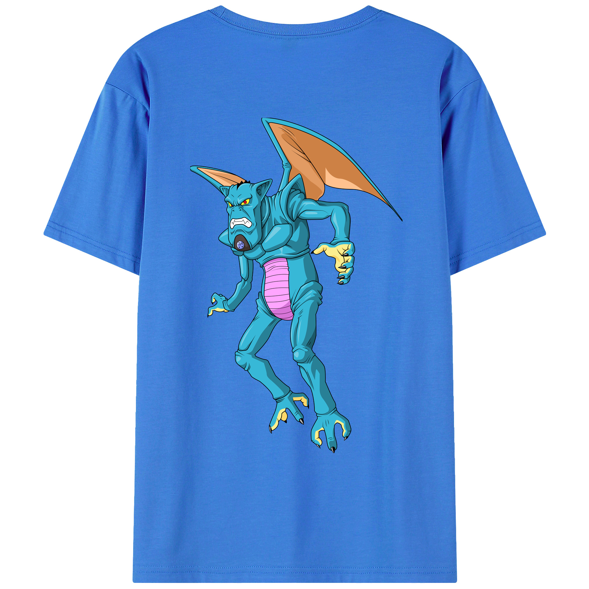 （画像用） ドラゴンボール DRAGON BALL 綿100％ メンズ半袖Tシャツ（バックプリント） 通気性