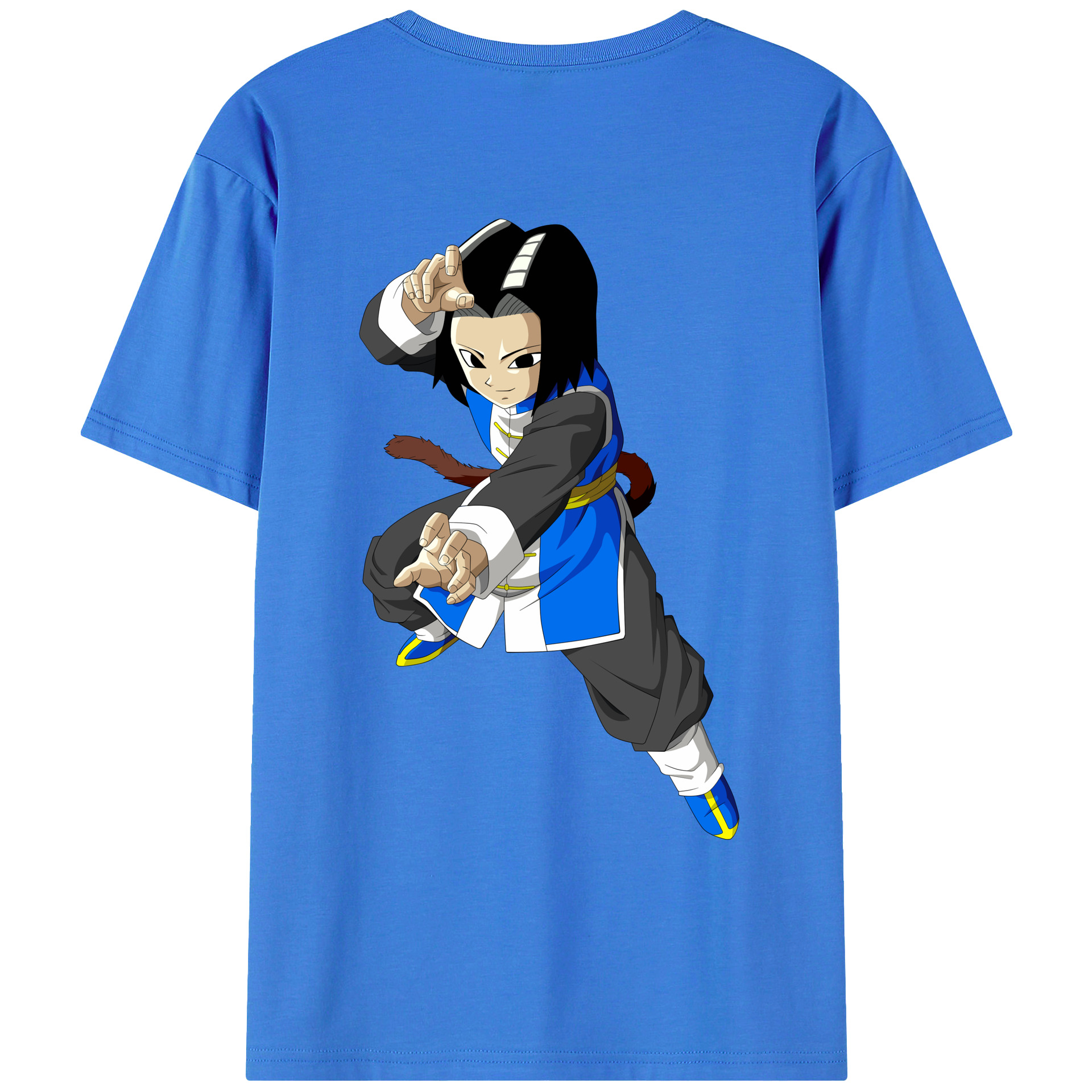 （画像用） ドラゴンボール DRAGON BALL 綿100％ メンズ半袖Tシャツ（バックプリント） 通気性