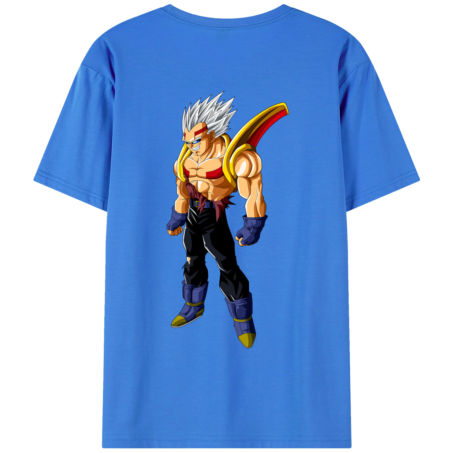 （画像用） ドラゴンボール DRAGON BALL 綿100％ メンズ半袖Tシャツ（バックプリント） 通気性