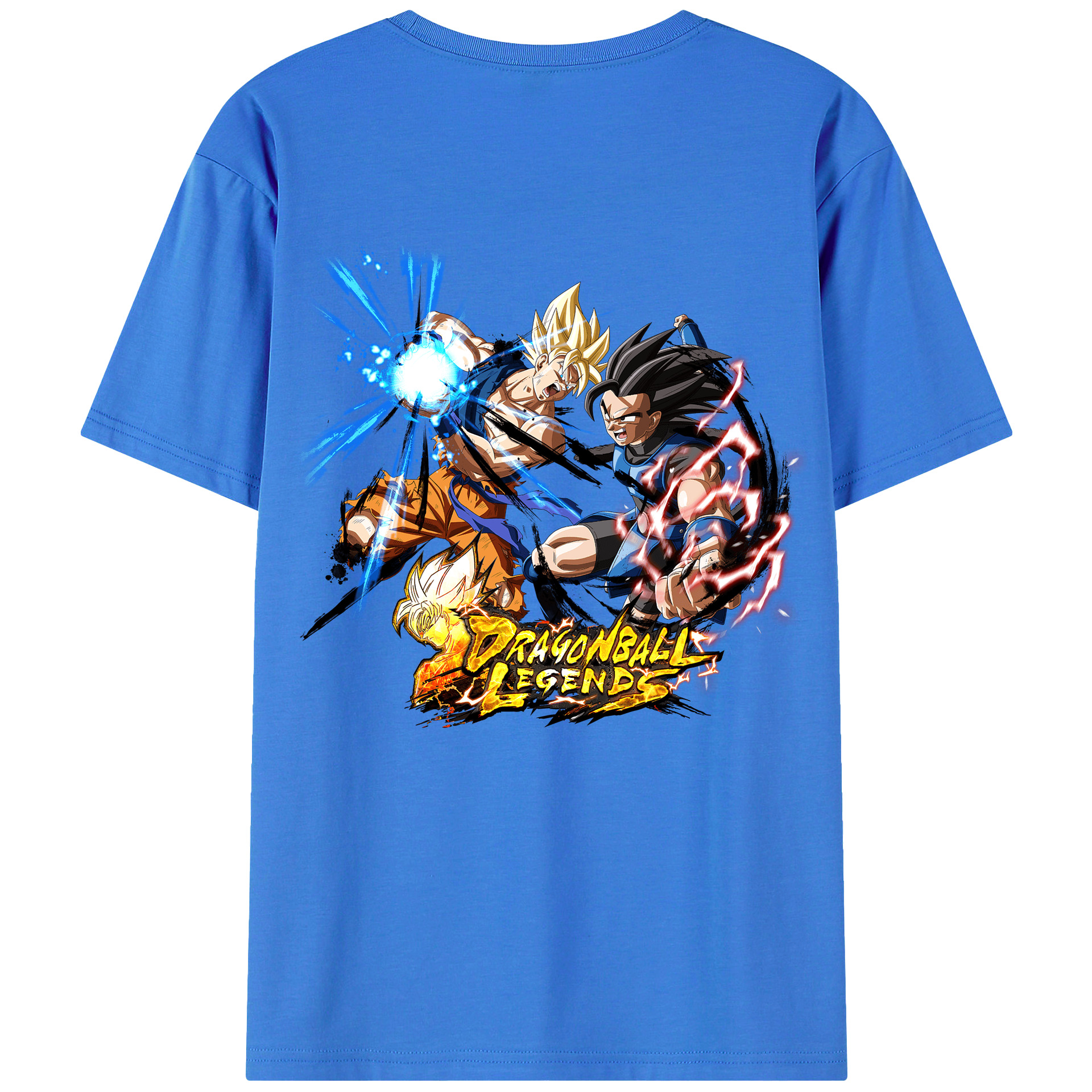 （画像用） ドラゴンボール DRAGON BALL 綿100％ メンズ半袖Tシャツ（バックプリント） 通気性