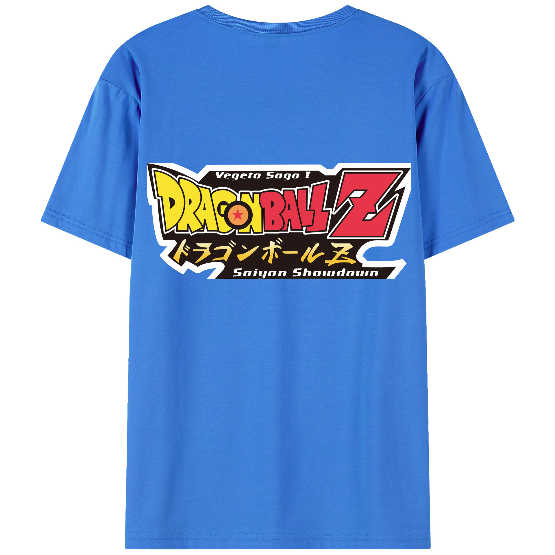 （画像用） ドラゴンボール DRAGON BALL 綿100％ メンズ半袖Tシャツ（バックプリント） 通気性