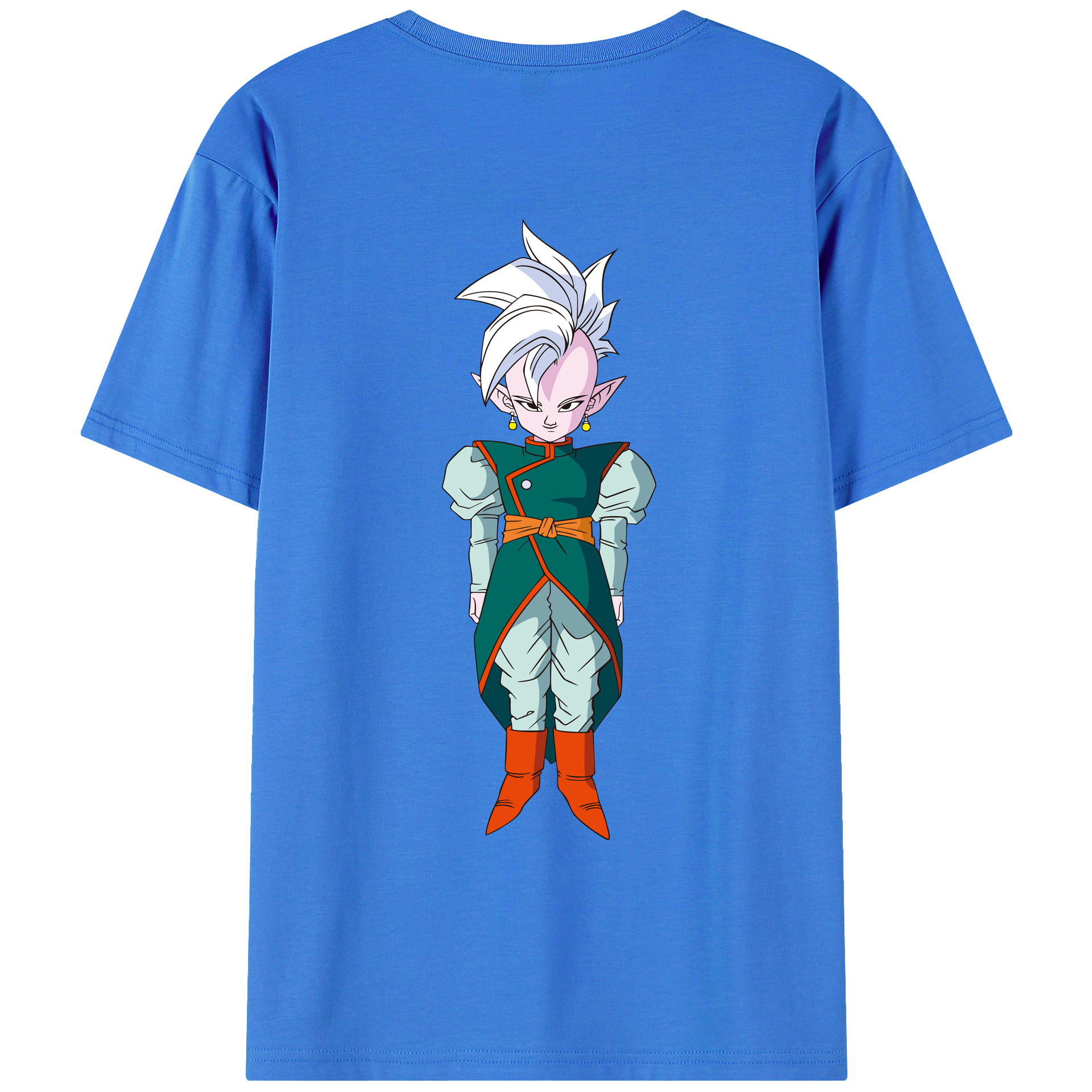 （画像用） ドラゴンボール DRAGON BALL 綿100％ メンズ半袖Tシャツ（バックプリント） 通気性