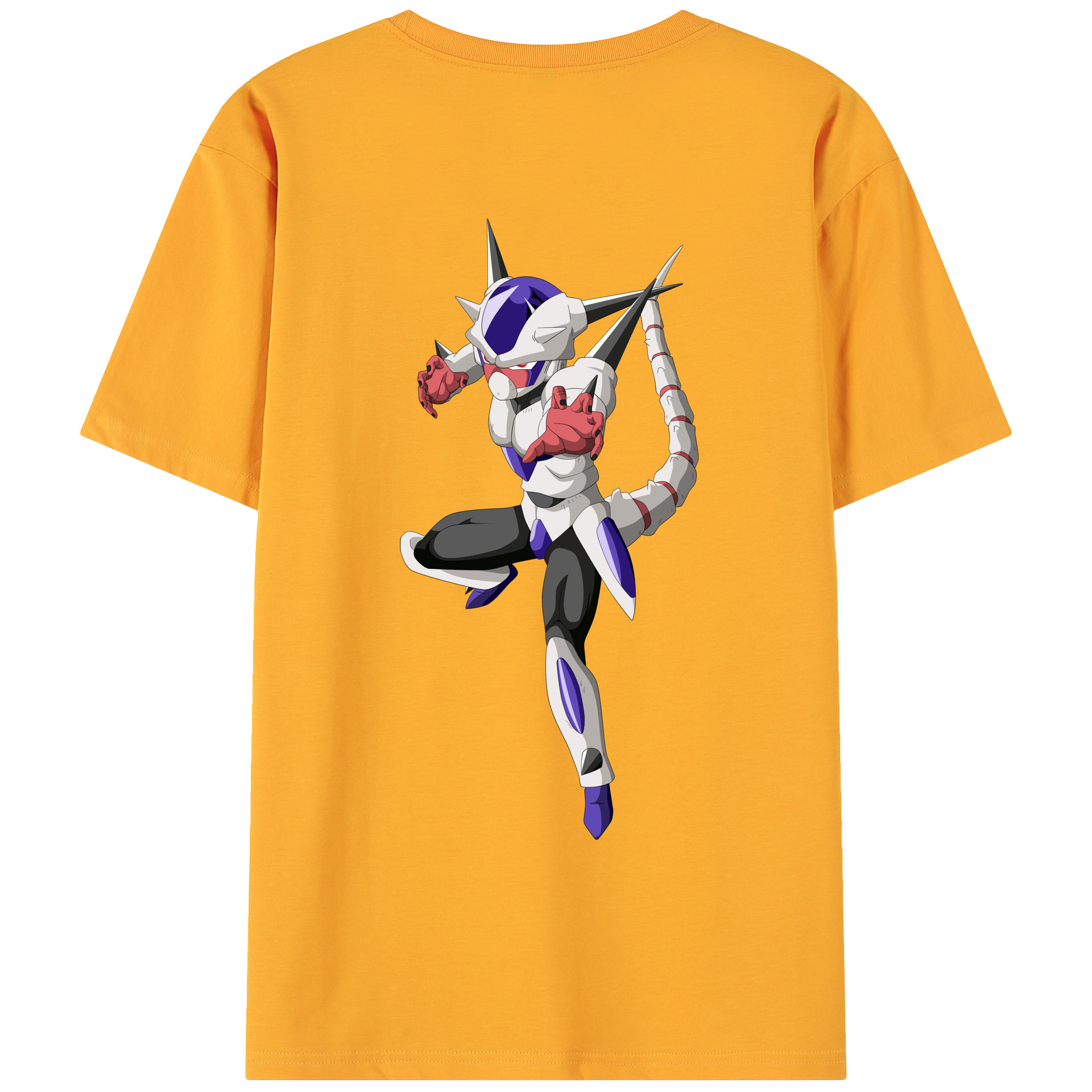 （画像用） ドラゴンボール クリーサ DRAGON BALL Kulisa 綿100％ メンズ半袖Tシャツ（バックプリント） 通気性