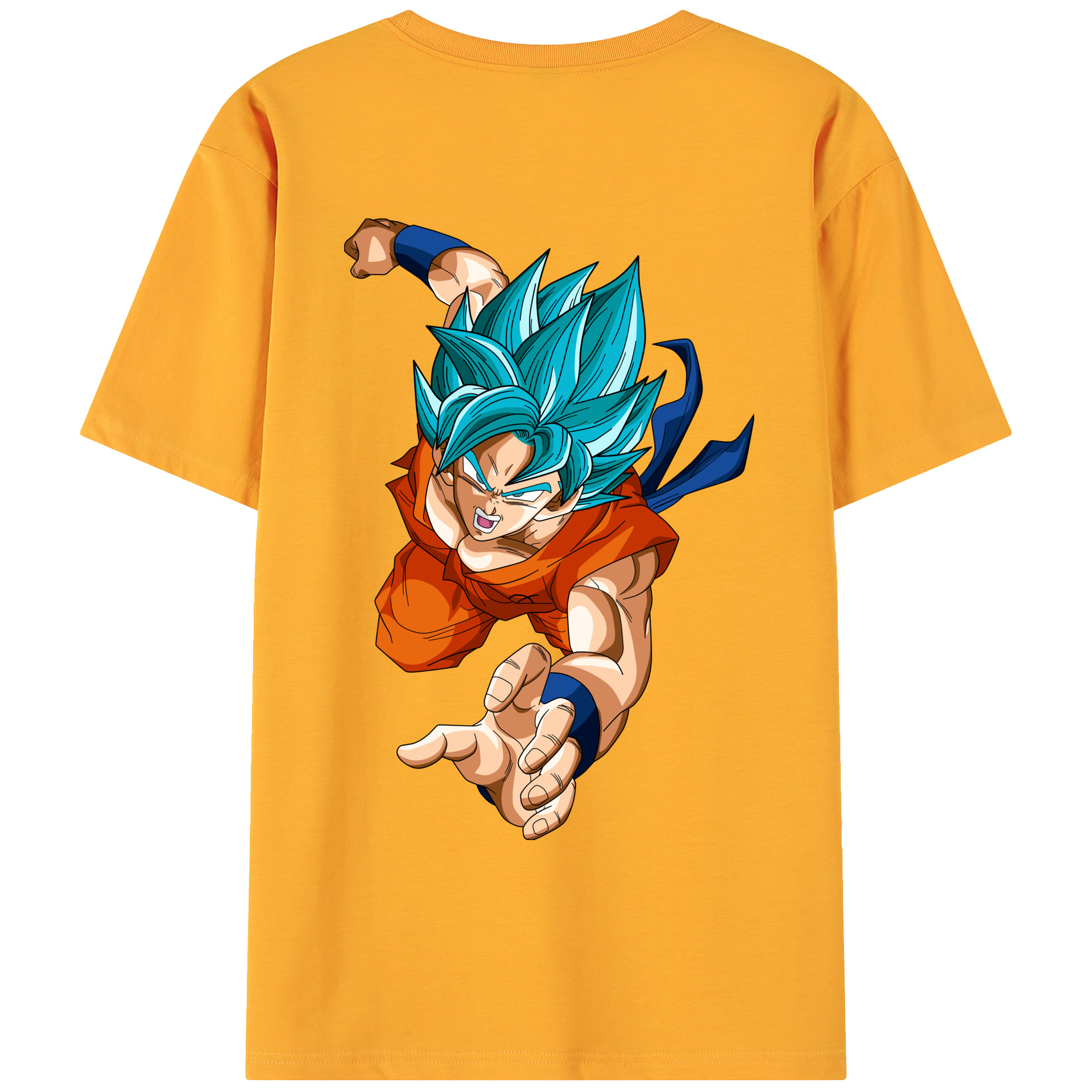 （画像用） ドラゴンボール ベジット DRAGON BALL Vegetto 綿100％ メンズ半袖Tシャツ（バックプリント） 通気性