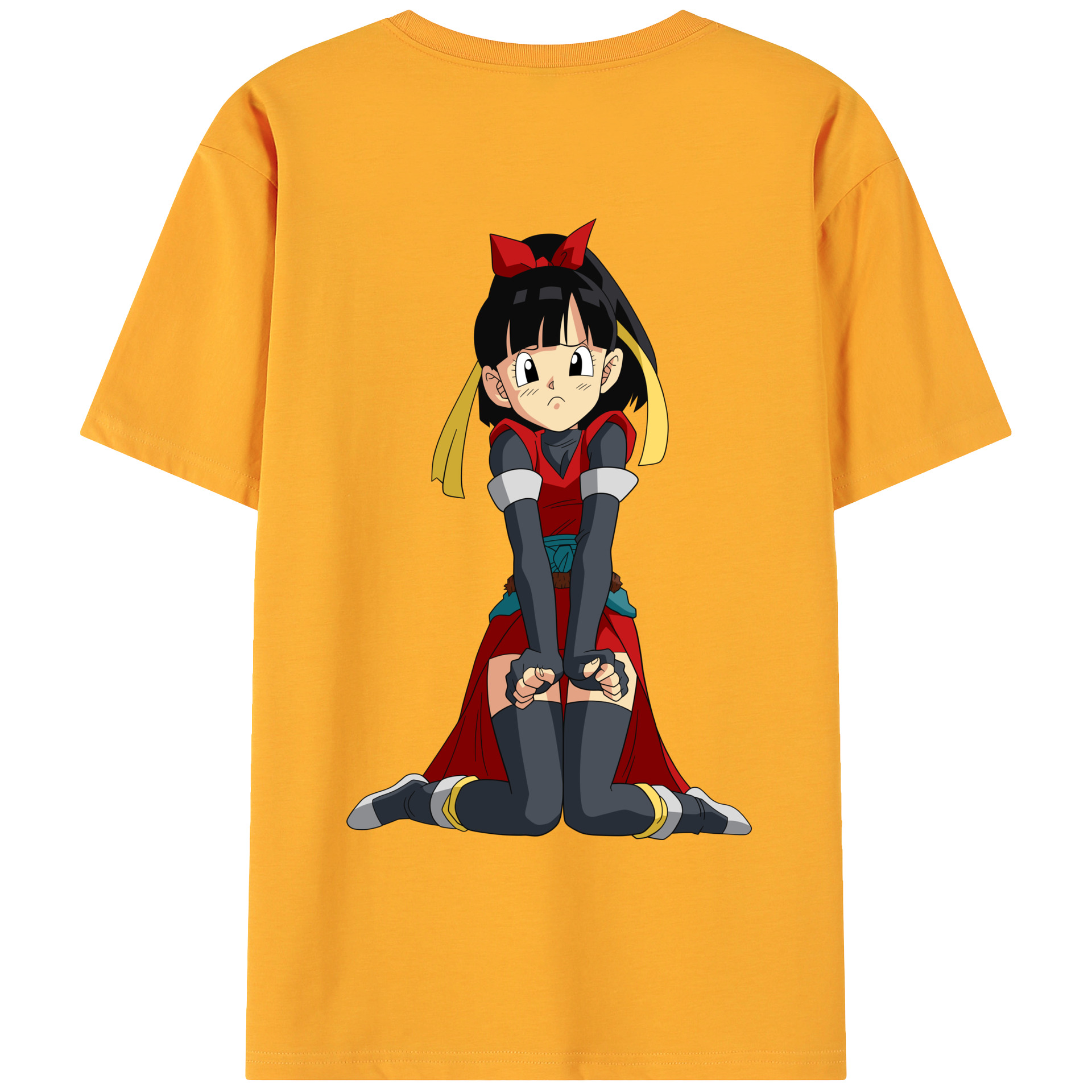（画像用） ドラゴンボール パン DRAGON BALL Pan 綿100％ メンズ半袖Tシャツ（バックプリント） 通気性