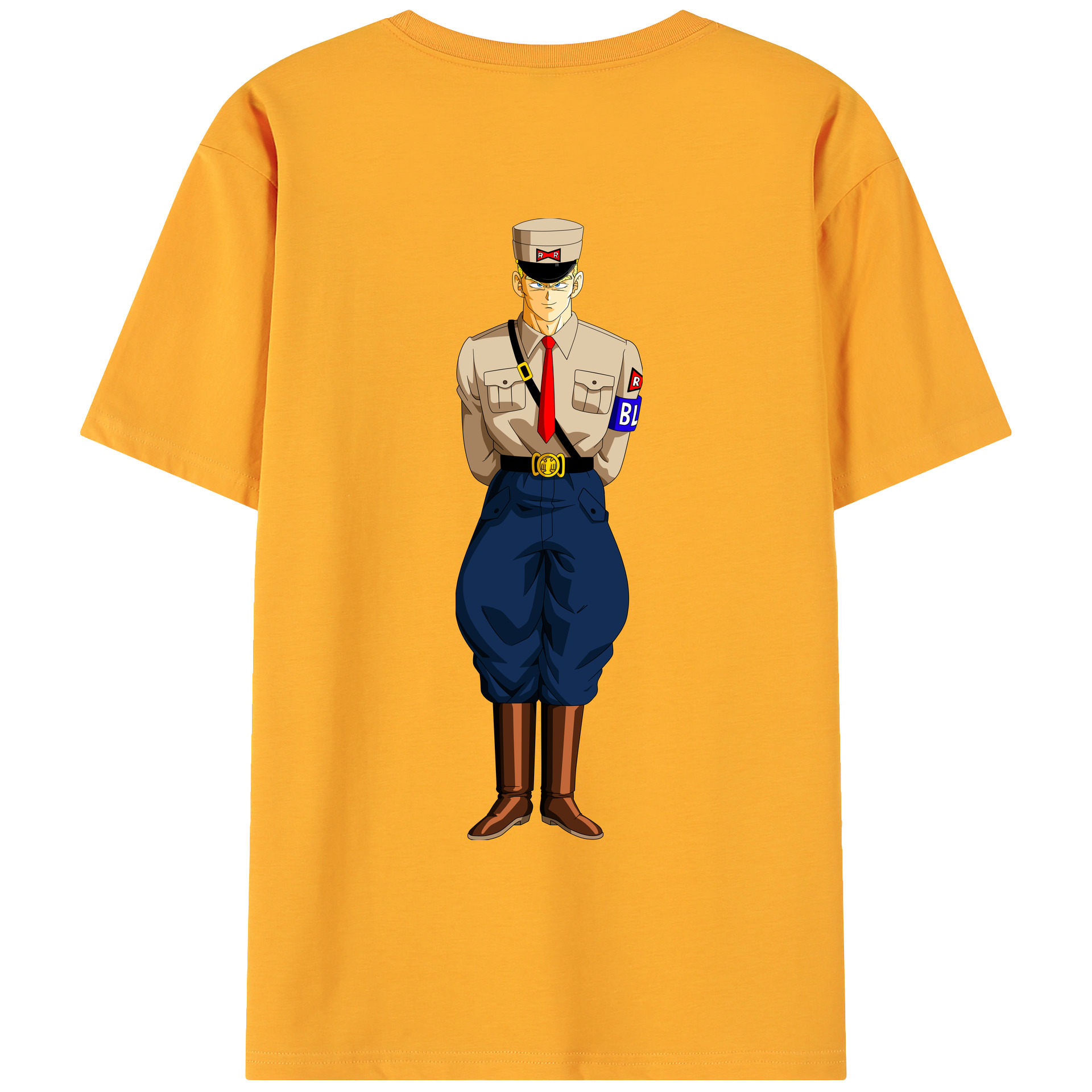 （画像用） ドラゴンボール DRAGON BALL 綿100％ メンズ半袖Tシャツ（バックプリント） 通気性