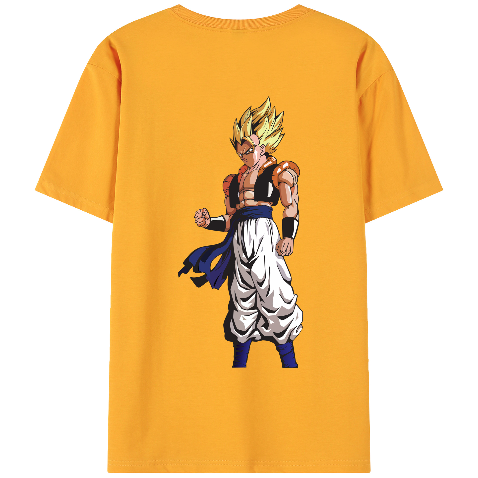 （画像用） ドラゴンボール DRAGON BALL 綿100％ メンズ半袖Tシャツ（バックプリント） 通気性