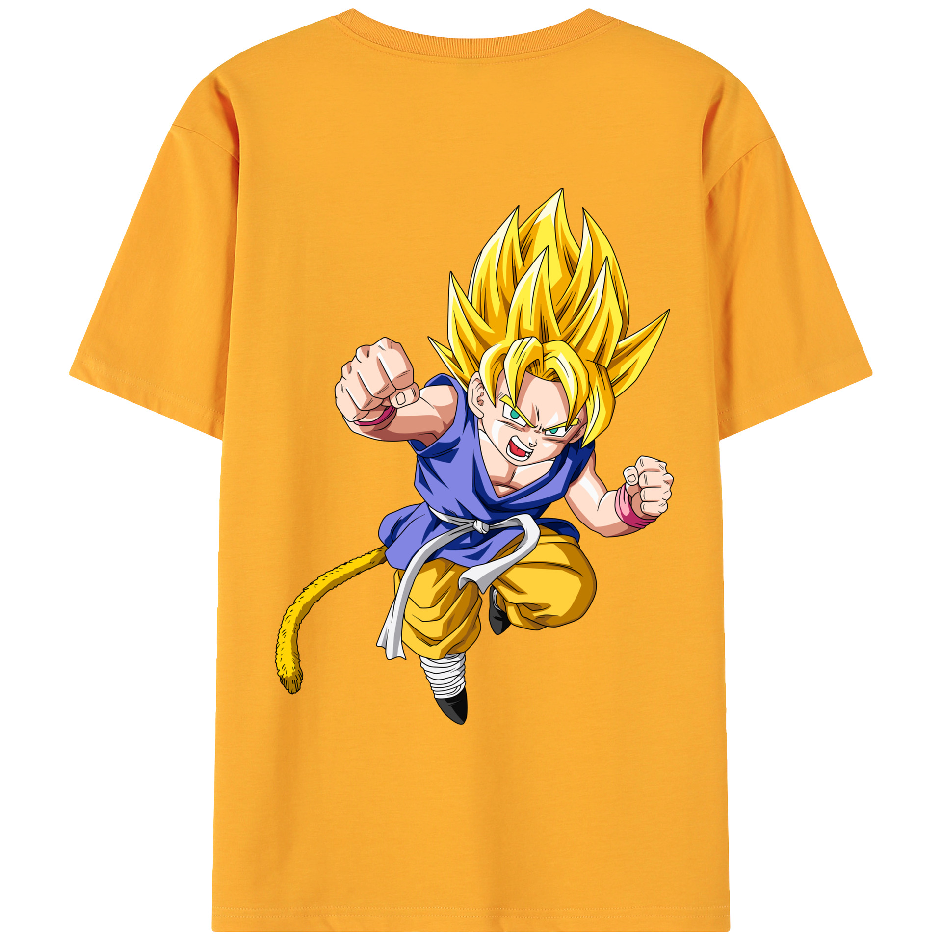 （画像用） ドラゴンボール ベジット DRAGON BALL Vegetto 綿100％ メンズ半袖Tシャツ（バックプリント） 通気性