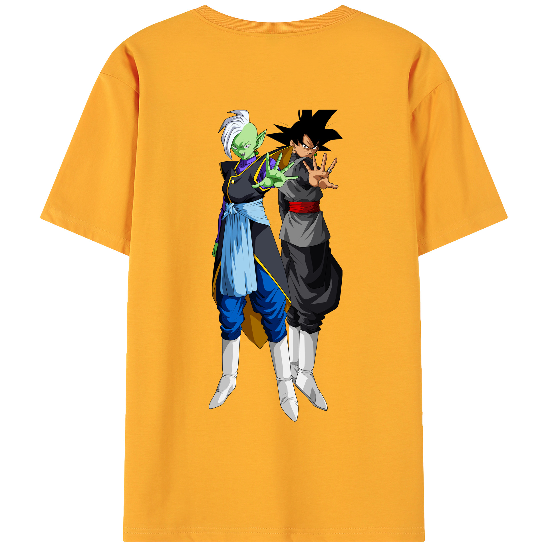 （画像用） ドラゴンボール DRAGON BALL 綿100％ メンズ半袖Tシャツ（バックプリント） 通気性