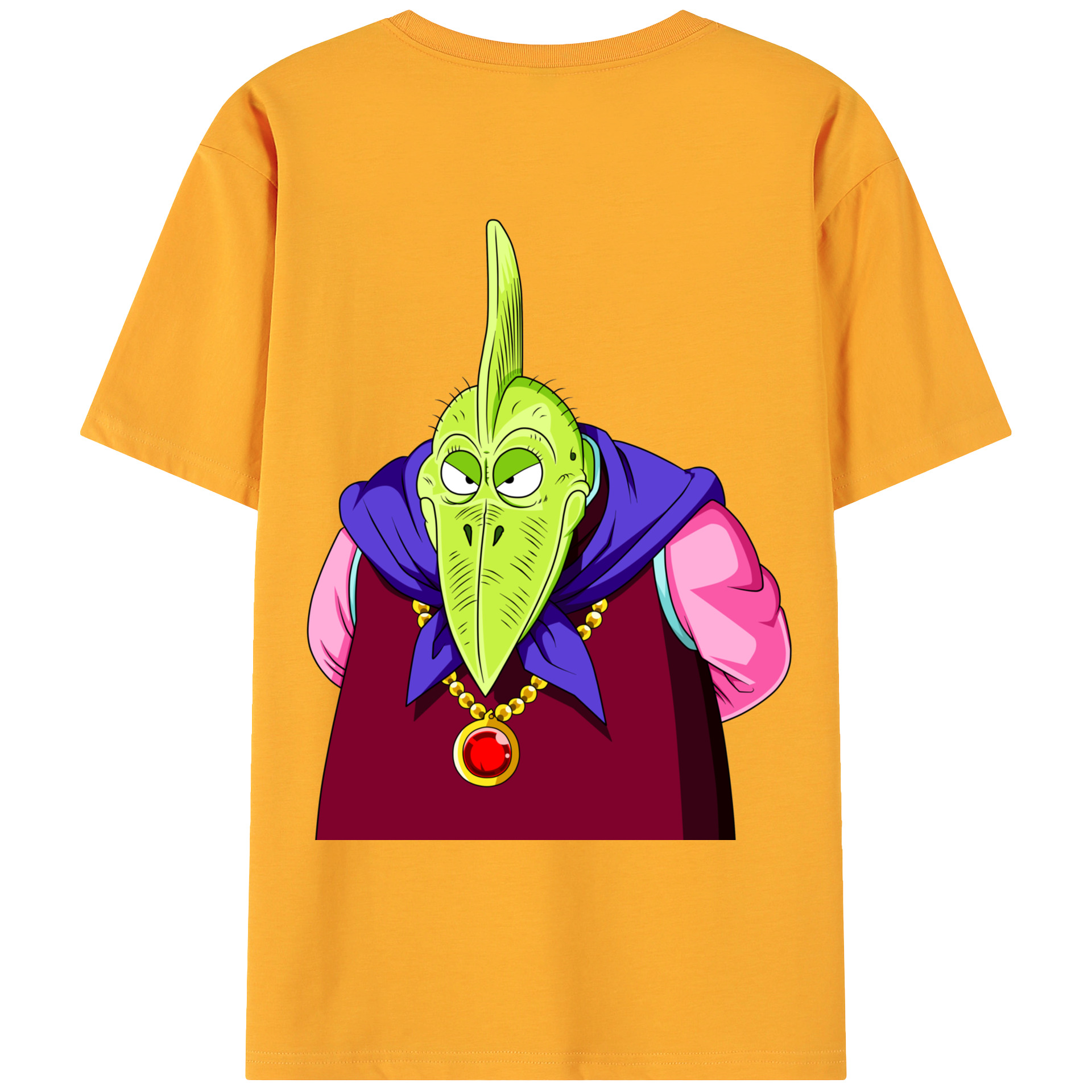 （画像用） ドラゴンボール DRAGON BALL 綿100％ メンズ半袖Tシャツ（バックプリント） 通気性