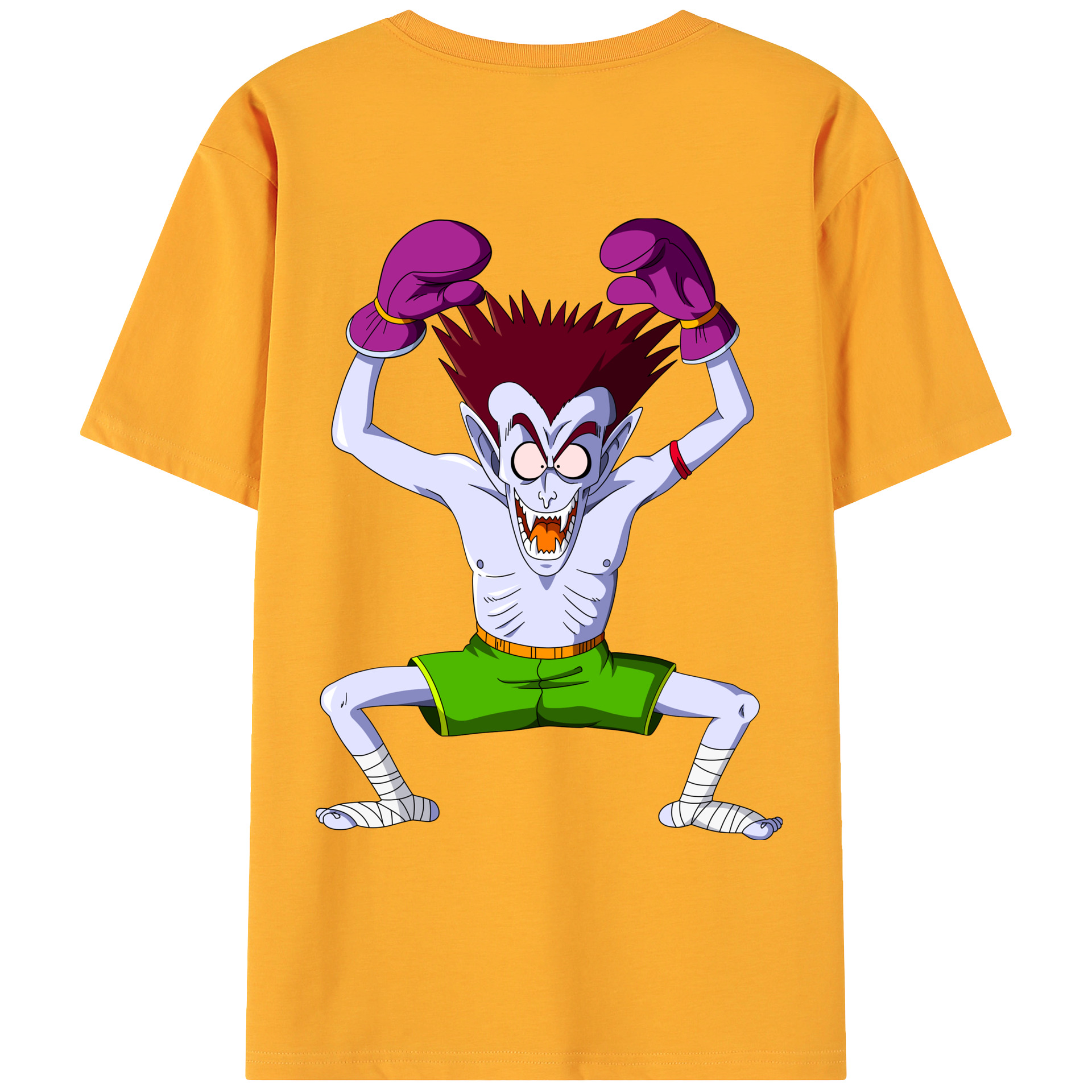 （画像用） ドラゴンボール DRAGON BALL 綿100％ メンズ半袖Tシャツ（バックプリント） 通気性