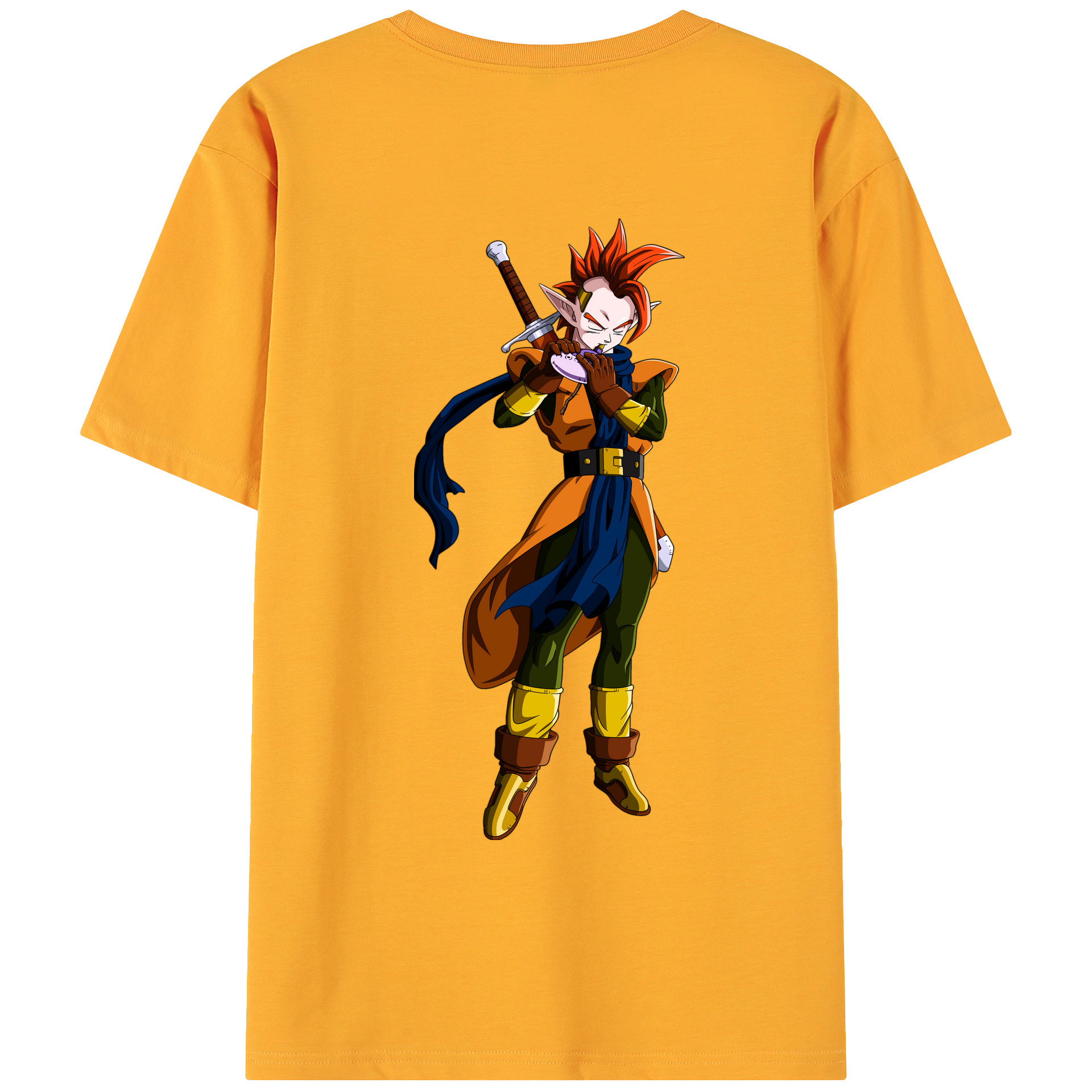 （画像用） ドラゴンボール DRAGON BALL 綿100％ メンズ半袖Tシャツ（バックプリント） 通気性
