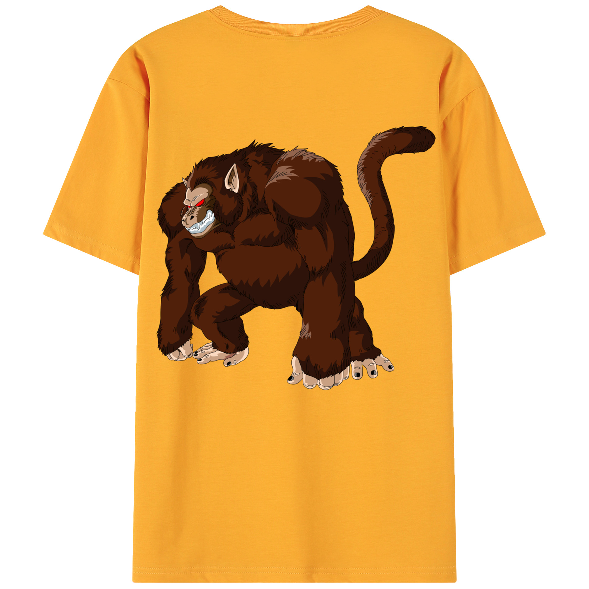（画像用） ドラゴンボール DRAGON BALL 綿100％ メンズ半袖Tシャツ（バックプリント） 通気性