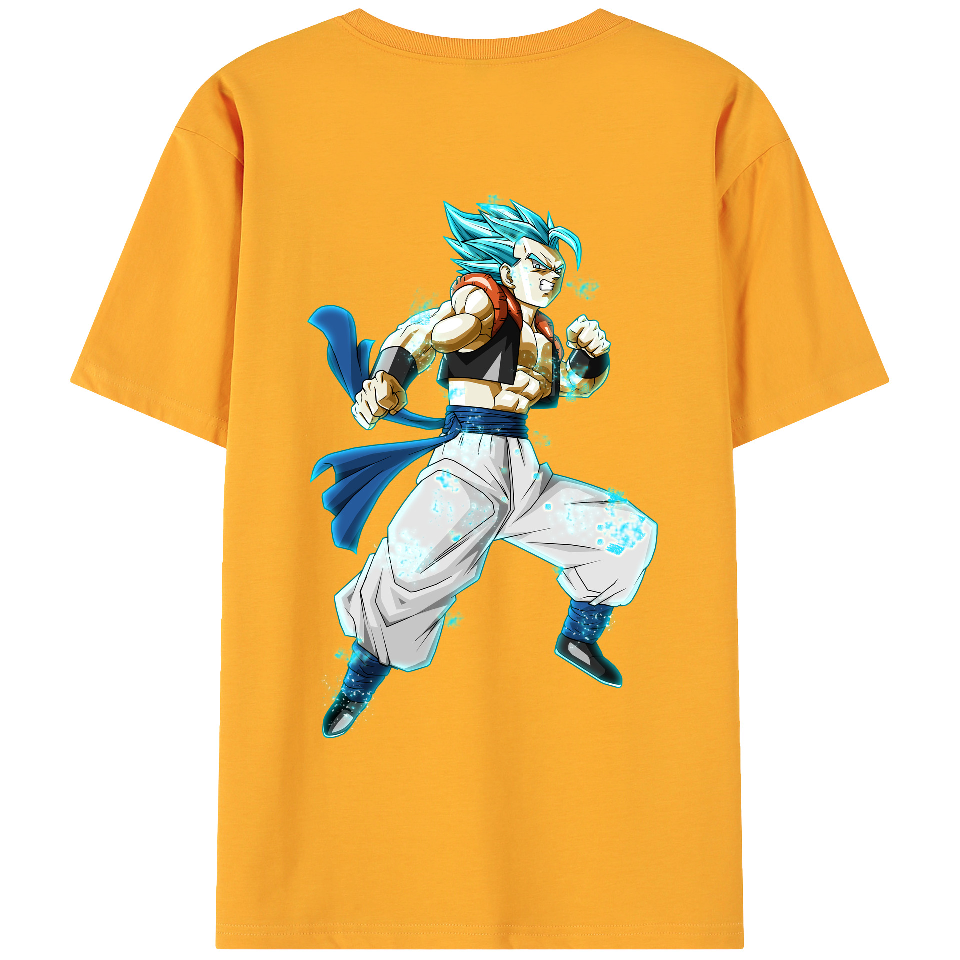 （画像用） ドラゴンボール ベジータ四世（Bejīta Yonsei）DRAGON BALL Vegeta IV 綿100％ メンズ半袖Tシャツ（バックプリント） 通気性