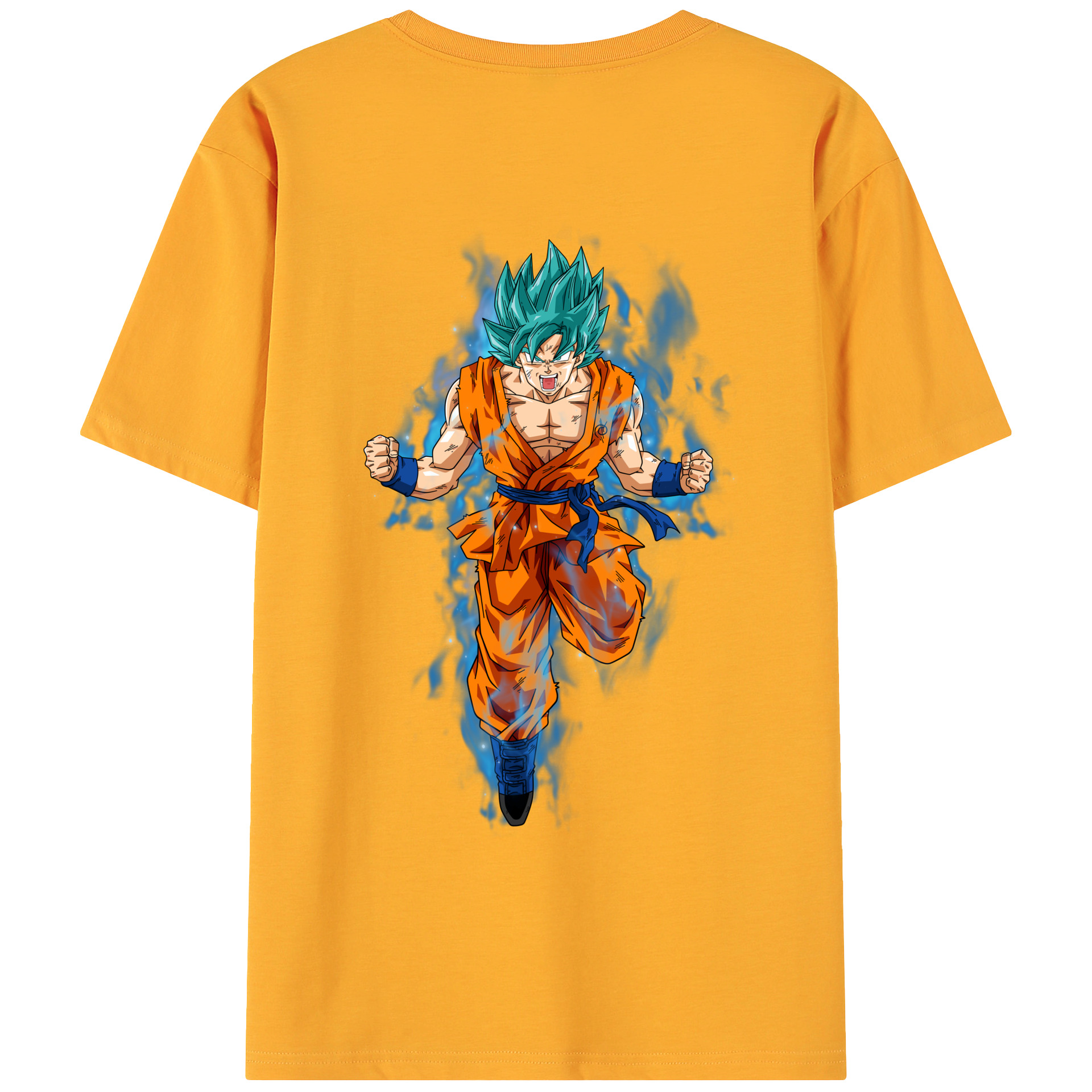 （画像用） ドラゴンボール 孫 悟飯（そんごはん）DRAGON BALL Son Gohan 綿100％ メンズ半袖Tシャツ（バックプリント） 通気性