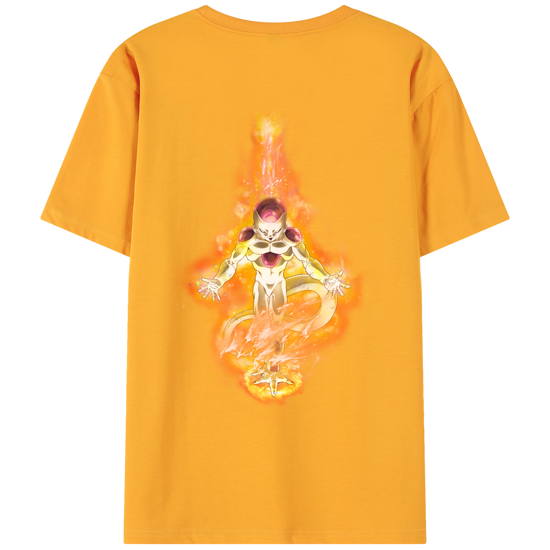 （画像用） ドラゴンボール フリーザ DRAGON BALL Frieza 綿100％ メンズ半袖Tシャツ（バックプリント） 通気性