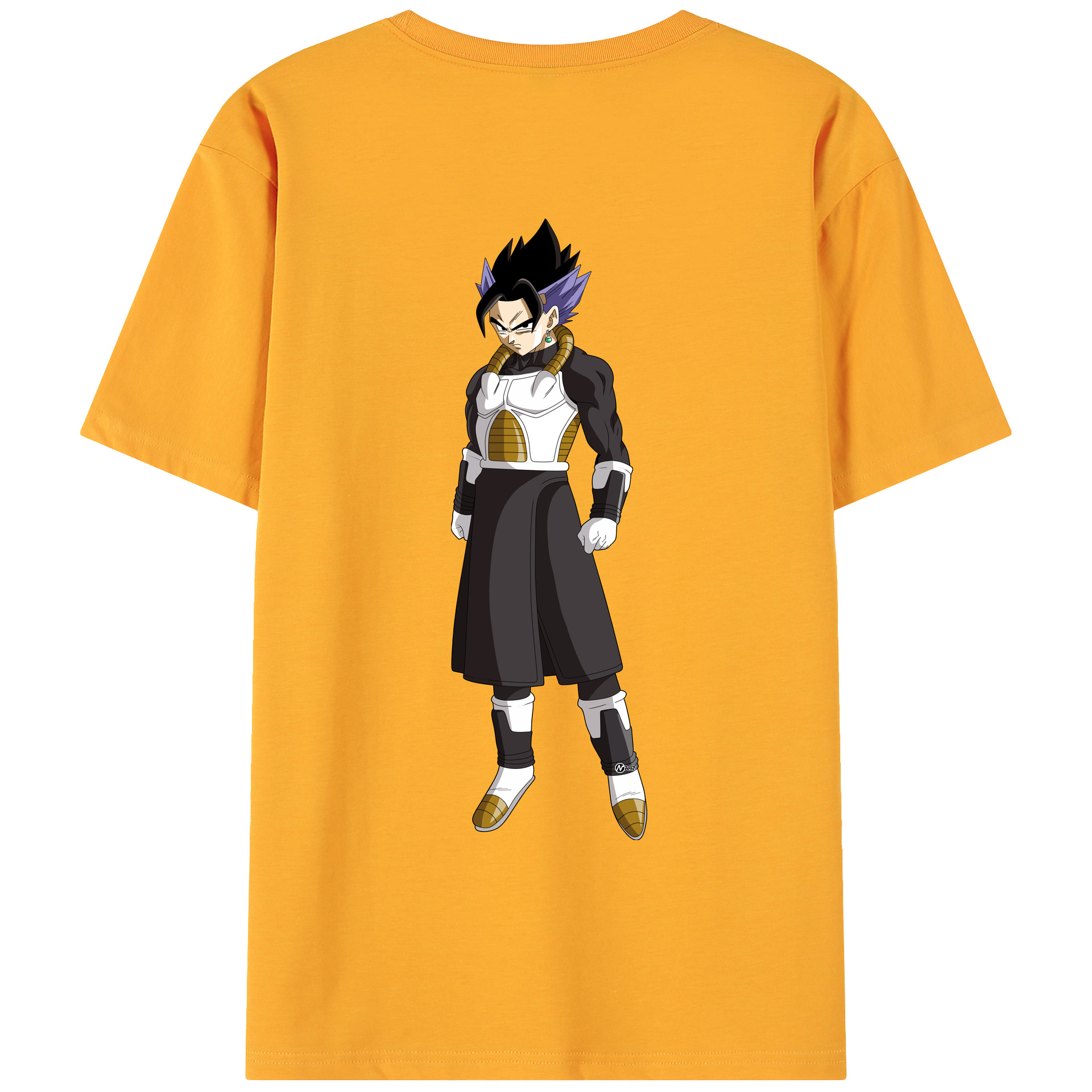 （画像用） ドラゴンボール ベジット DRAGON BALL Vegetto 綿100％ メンズ半袖Tシャツ（バックプリント） 通気性